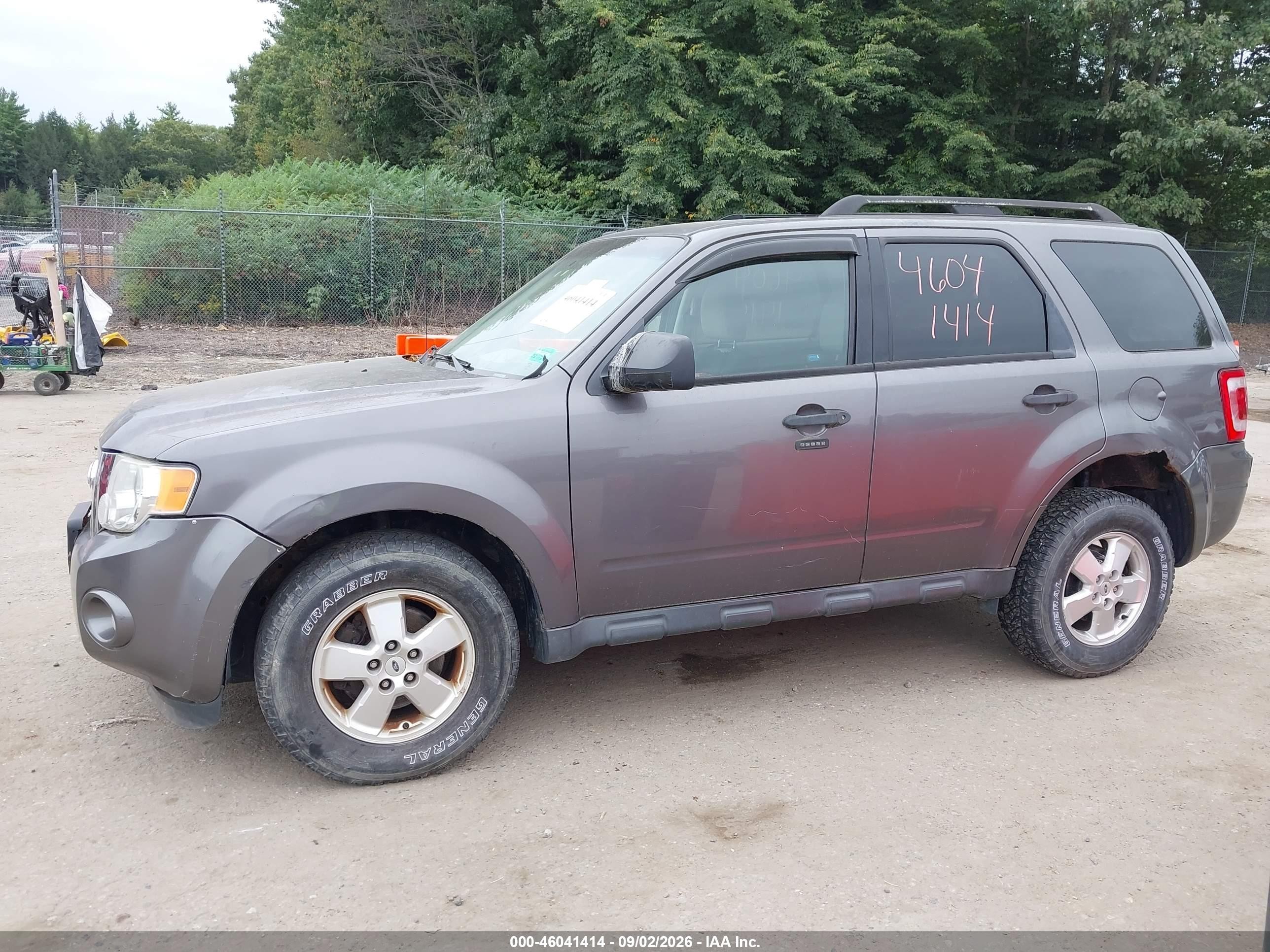 2011 Ford Escape Xlt Gray vin: 1FMCU0D70BKA65443