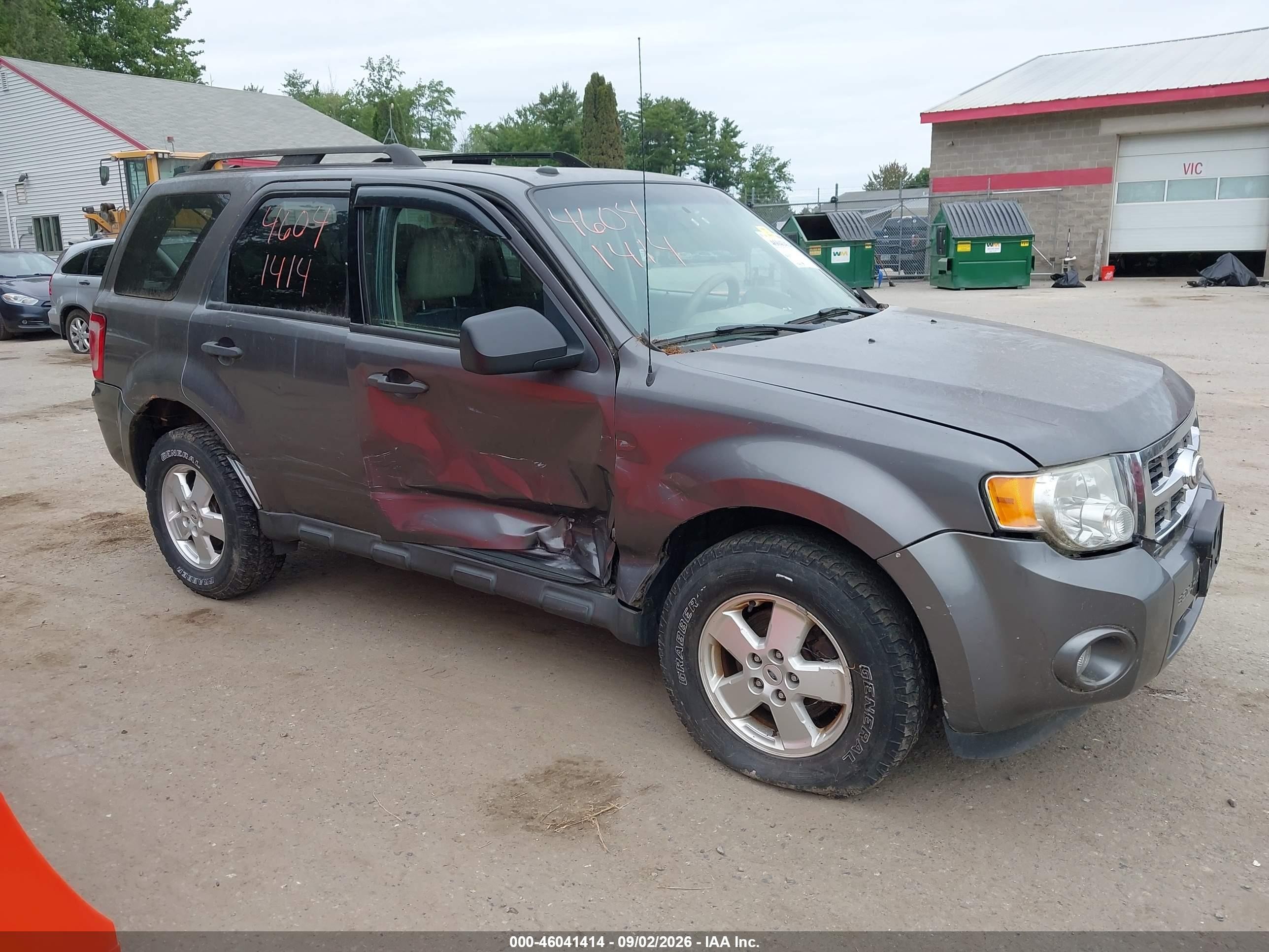 2011 Ford Escape Xlt Gray vin: 1FMCU0D70BKA65443