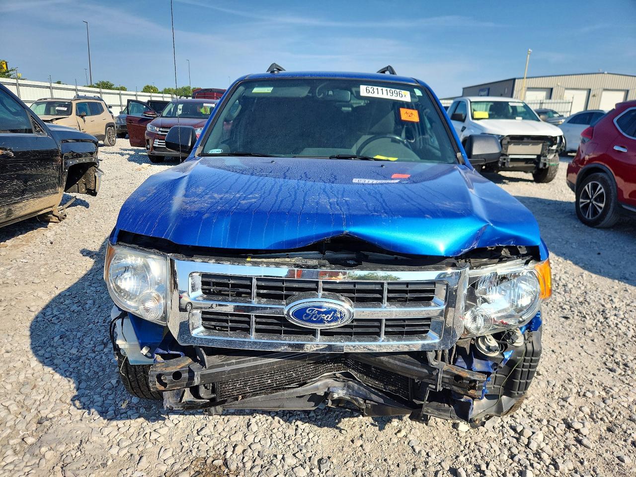 2011 Ford Escape Xlt Blue vin: 1FMCU0D70BKA81352