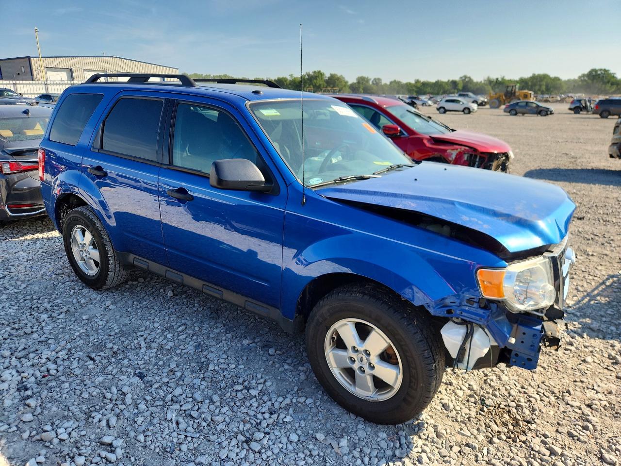 2011 Ford Escape Xlt Blue vin: 1FMCU0D70BKA81352