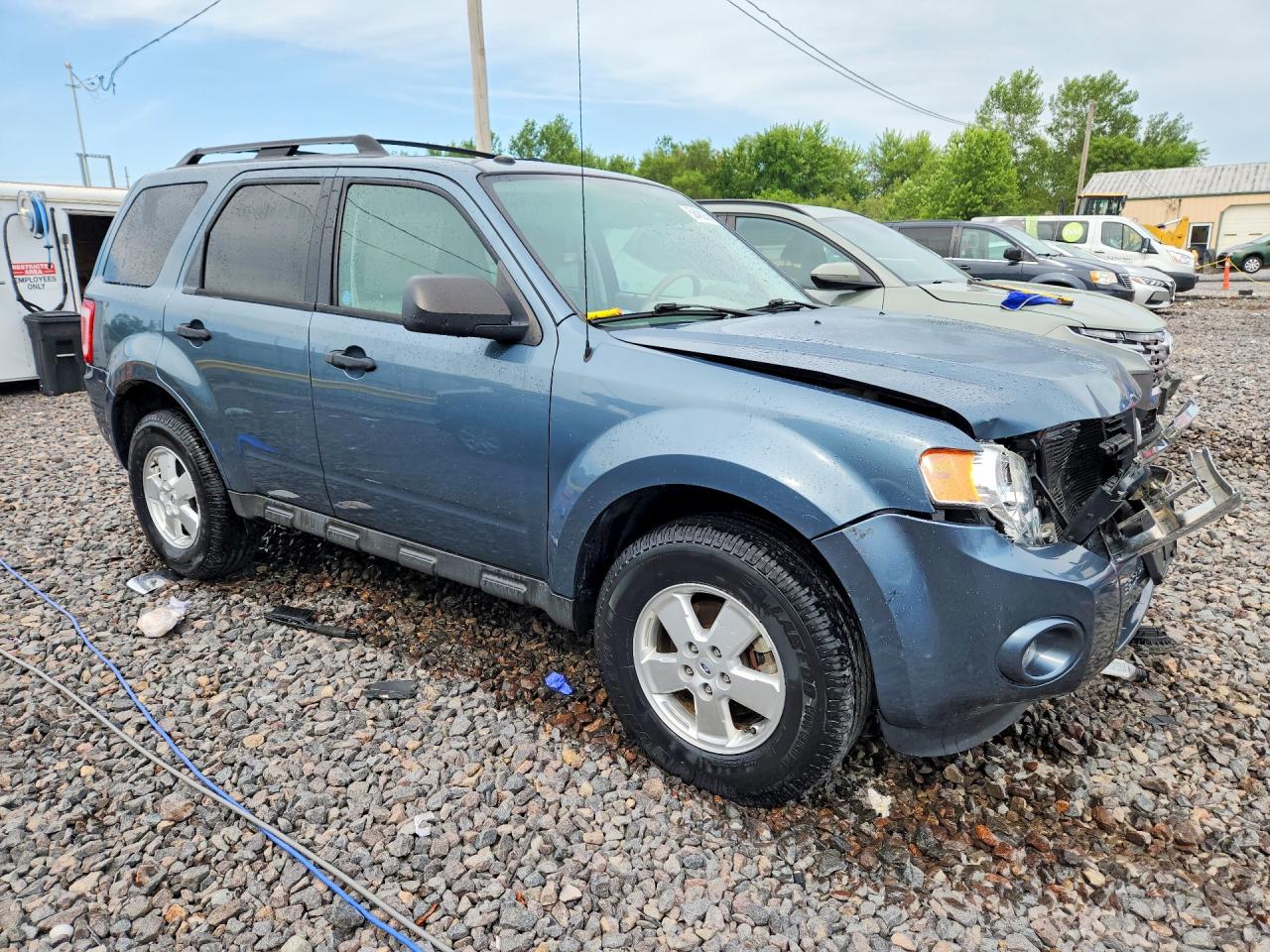 2011 Ford Escape Xlt Blue vin: 1FMCU0D70BKB20568