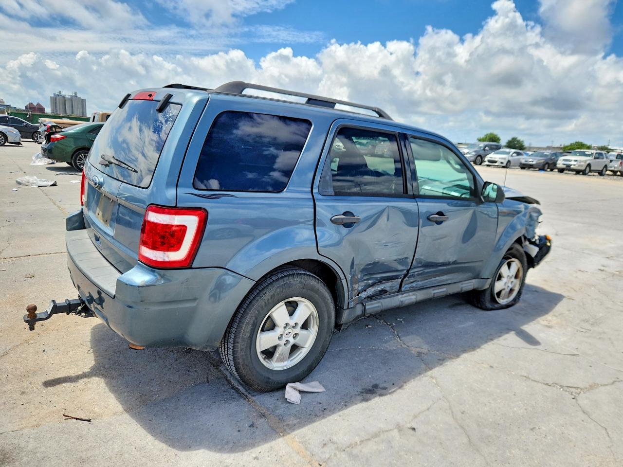 2011 Ford Escape Xlt Синий vin: 1FMCU0D70BKB32509