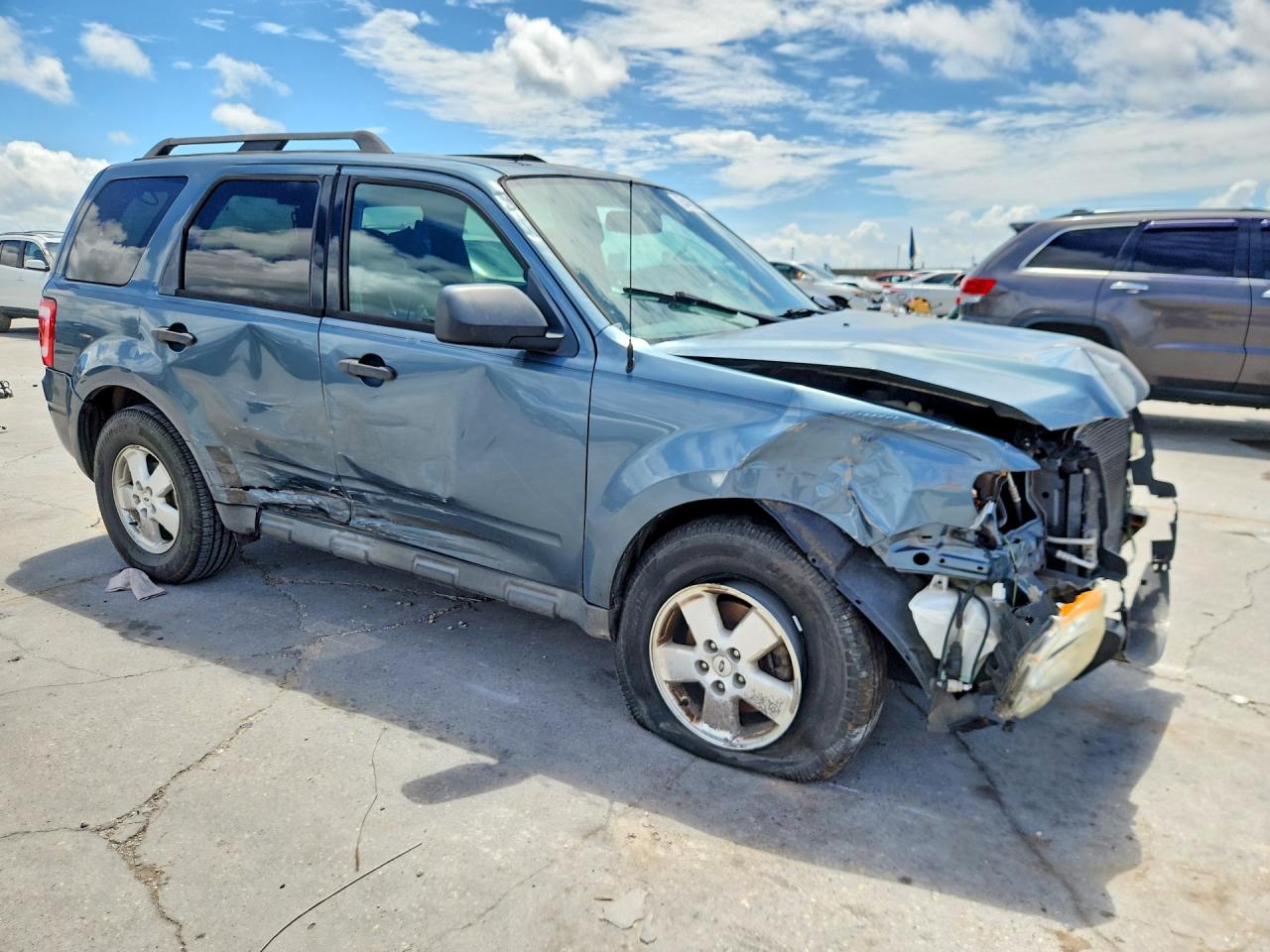 2011 Ford Escape Xlt Синий vin: 1FMCU0D70BKB32509