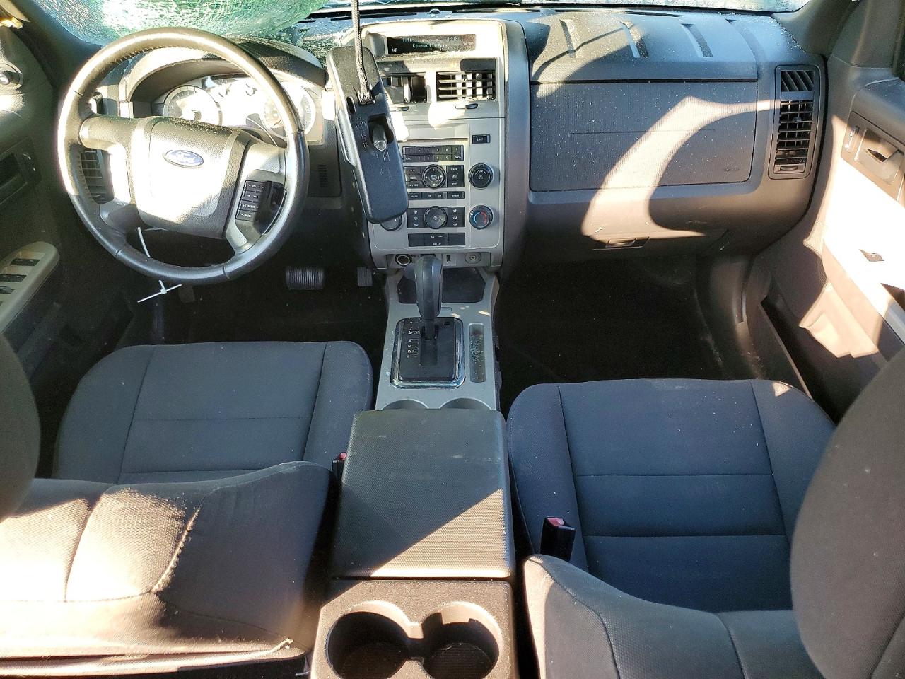 2012 Ford Escape Xlt Black vin: 1FMCU0D70CKA04076