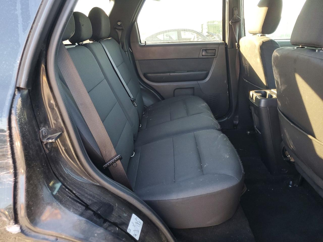 2012 Ford Escape Xlt Black vin: 1FMCU0D70CKA04076