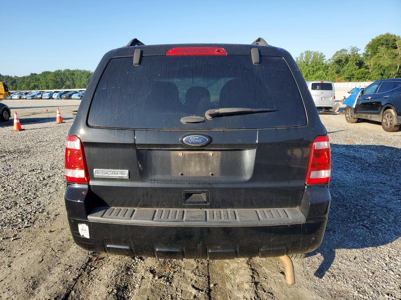 2012 Ford Escape Xlt Black vin: 1FMCU0D70CKA04076