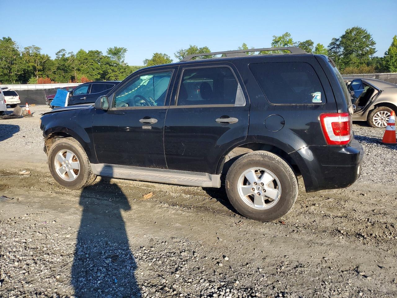 2012 Ford Escape Xlt Black vin: 1FMCU0D70CKA04076