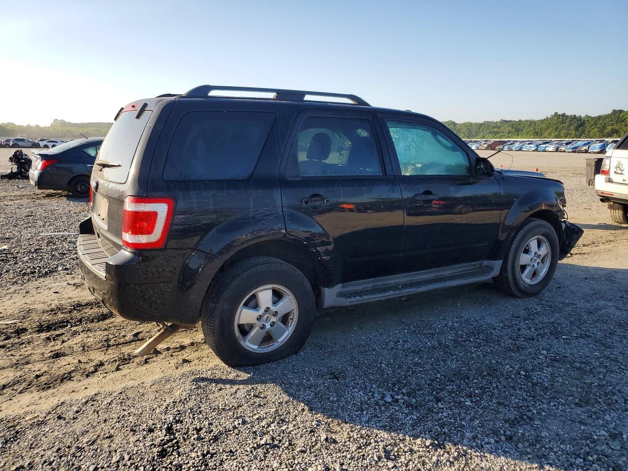 2012 Ford Escape Xlt Black vin: 1FMCU0D70CKA04076
