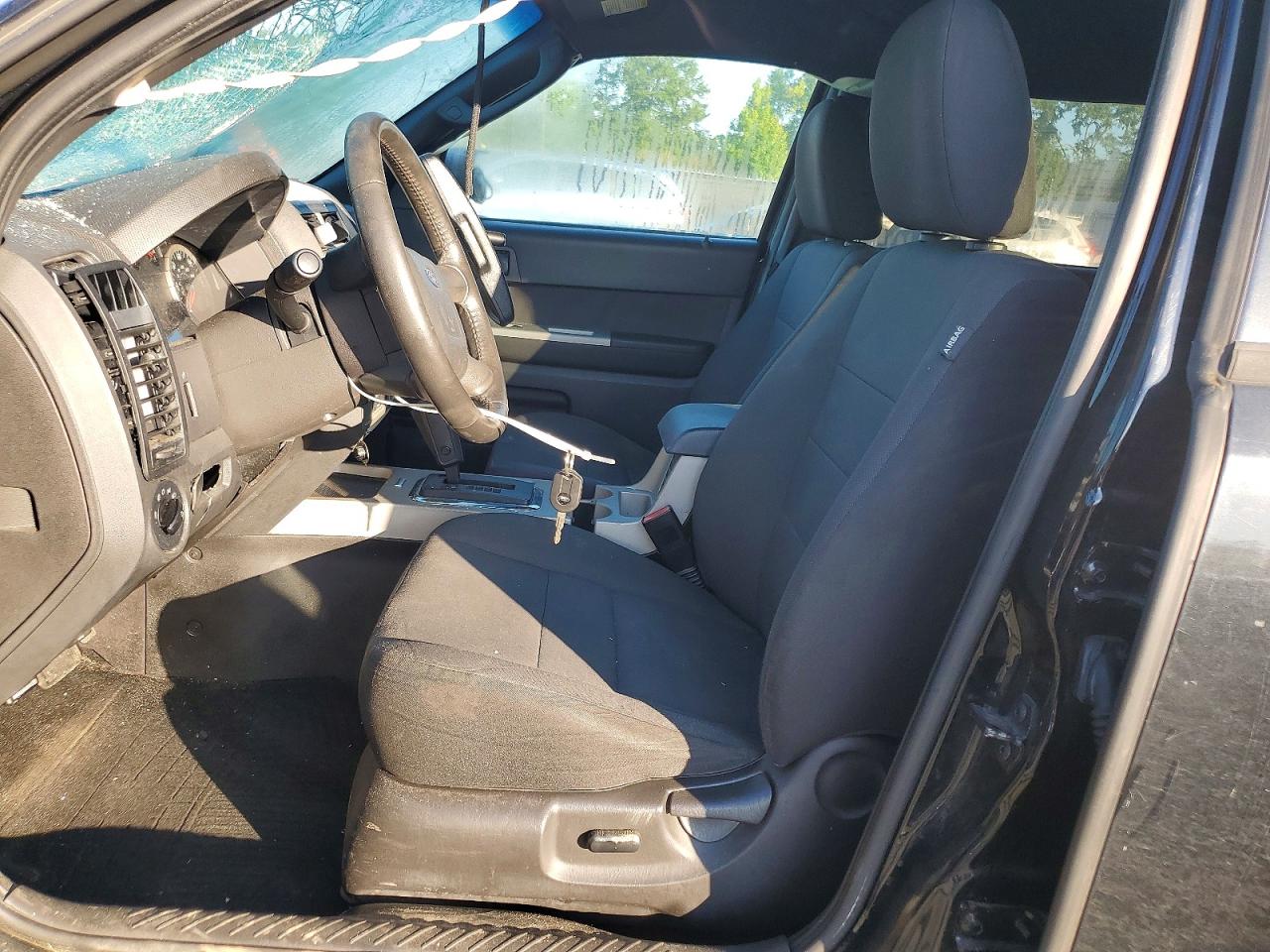 2012 Ford Escape Xlt Black vin: 1FMCU0D70CKA04076