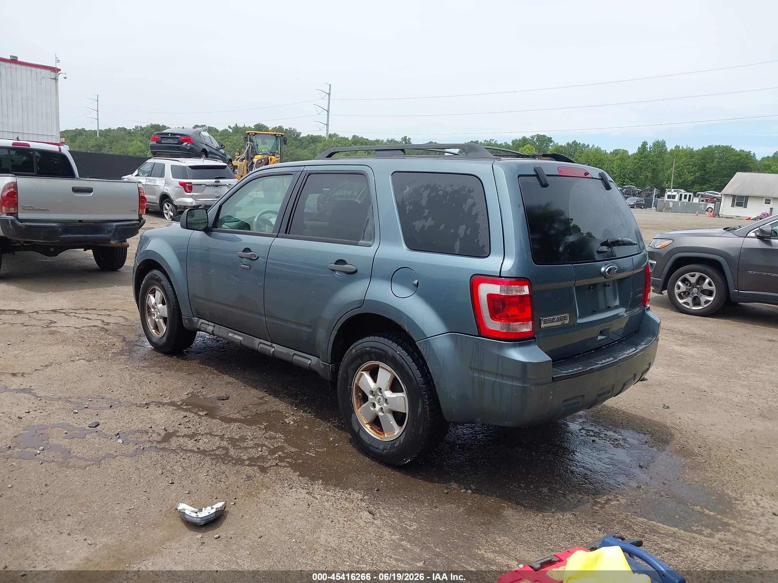 2012 Ford Escape Xlt Blue vin: 1FMCU0D70CKB27392