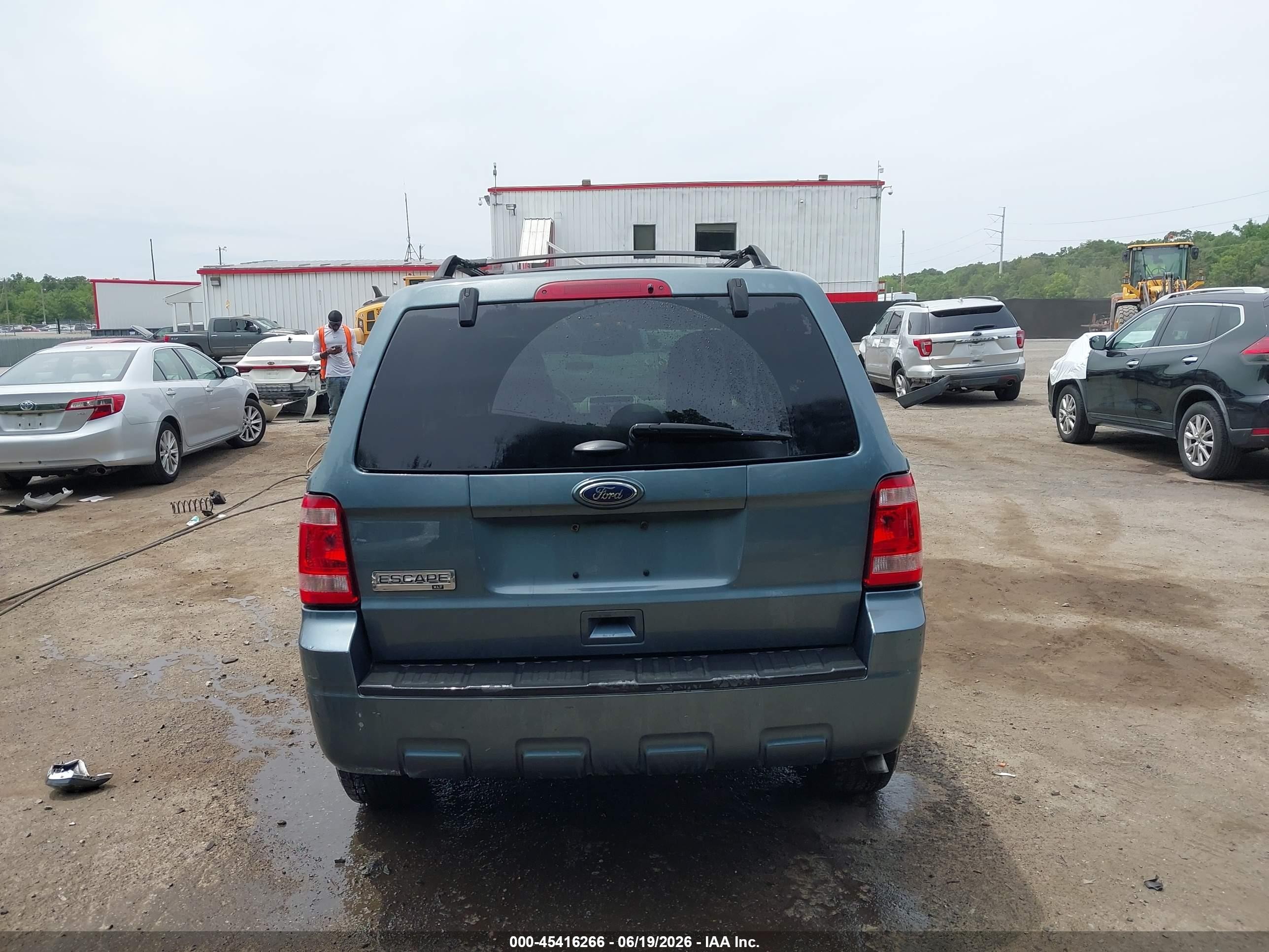 2012 Ford Escape Xlt Blue vin: 1FMCU0D70CKB27392