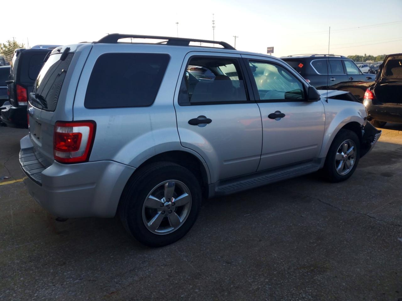 2012 Ford Escape Xlt Silver vin: 1FMCU0D70CKC13835