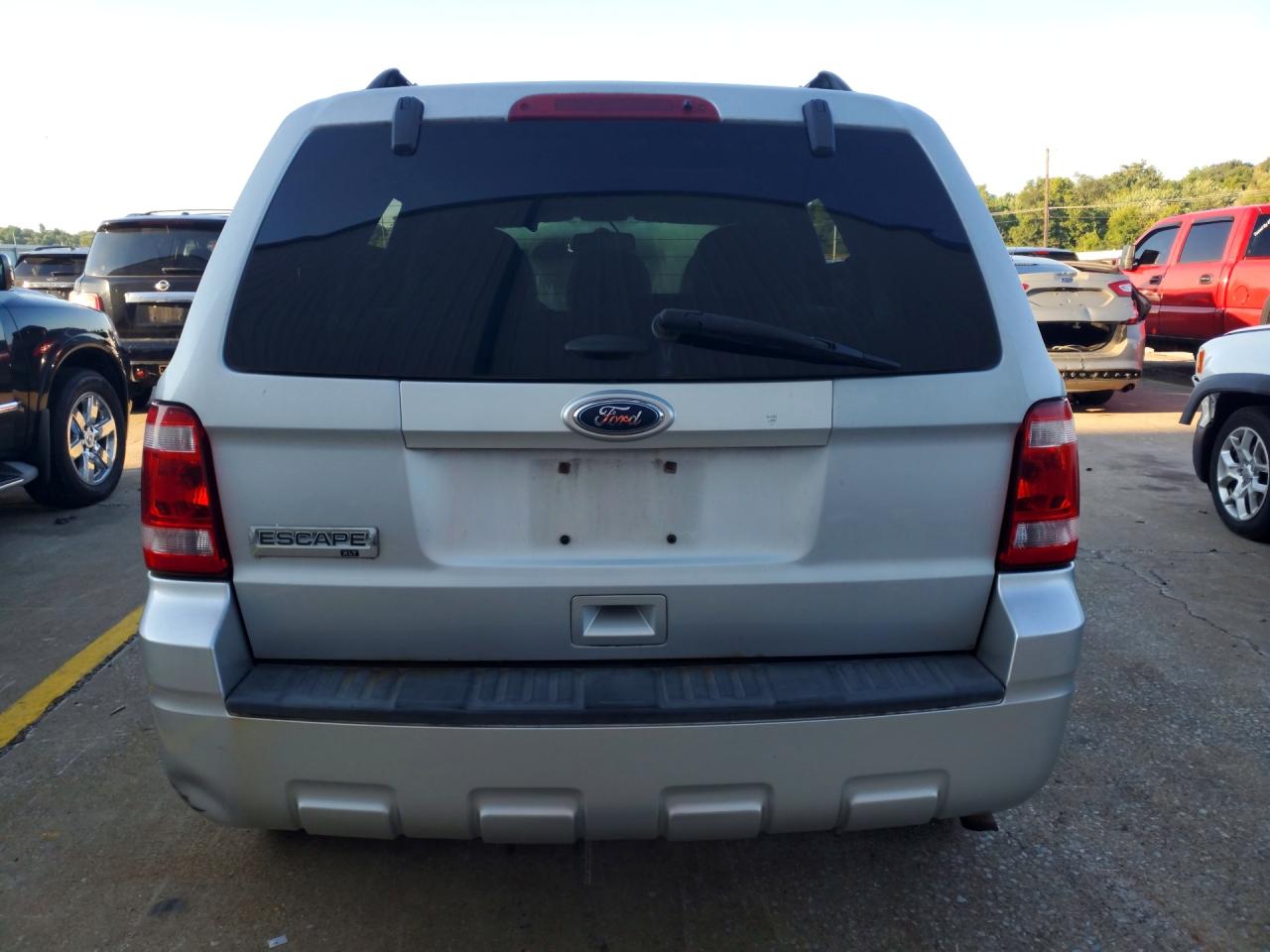 2012 Ford Escape Xlt Silver vin: 1FMCU0D70CKC13835