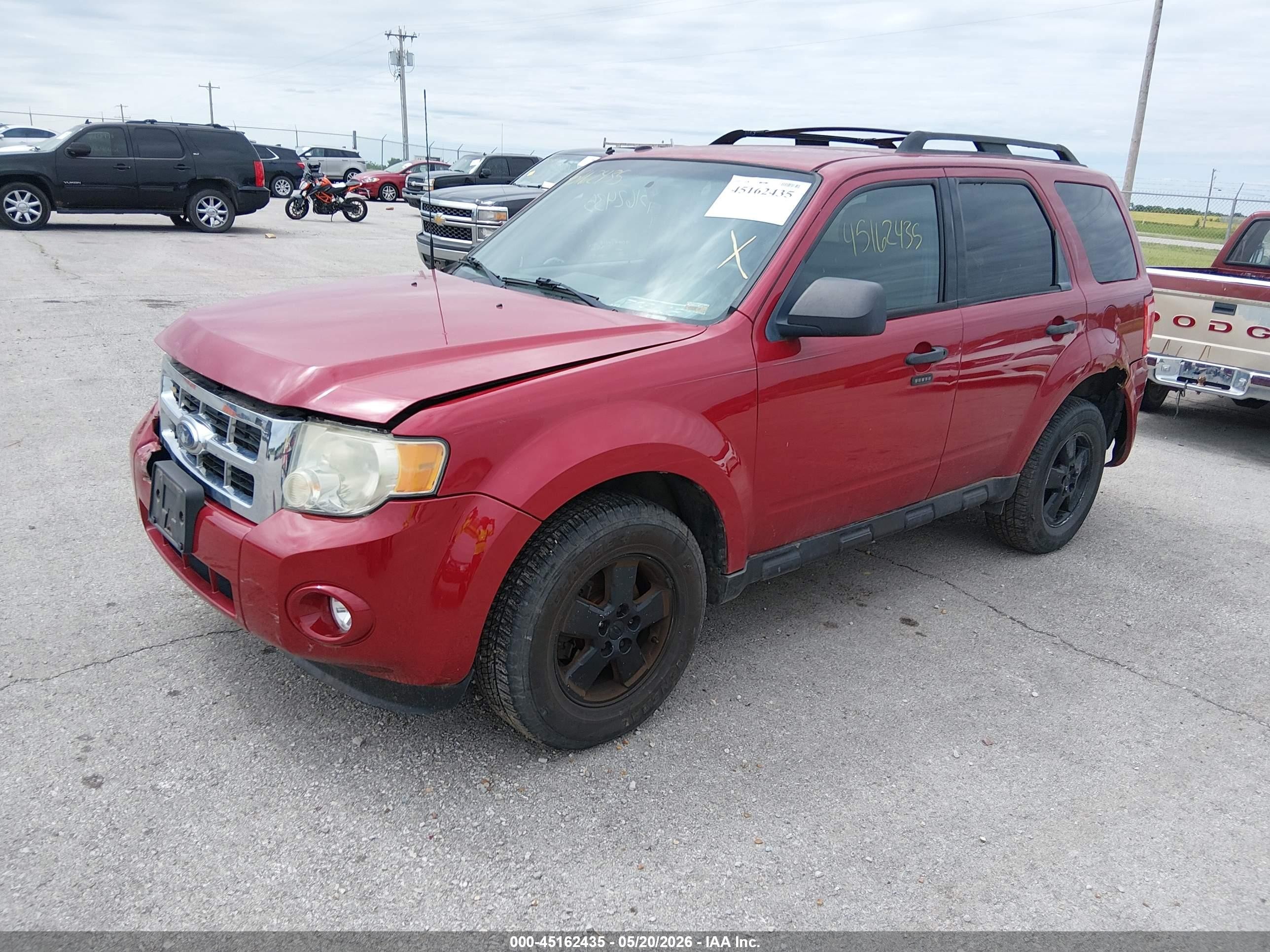 2010 Ford Escape Xlt Red vin: 1FMCU0D71AKA53221