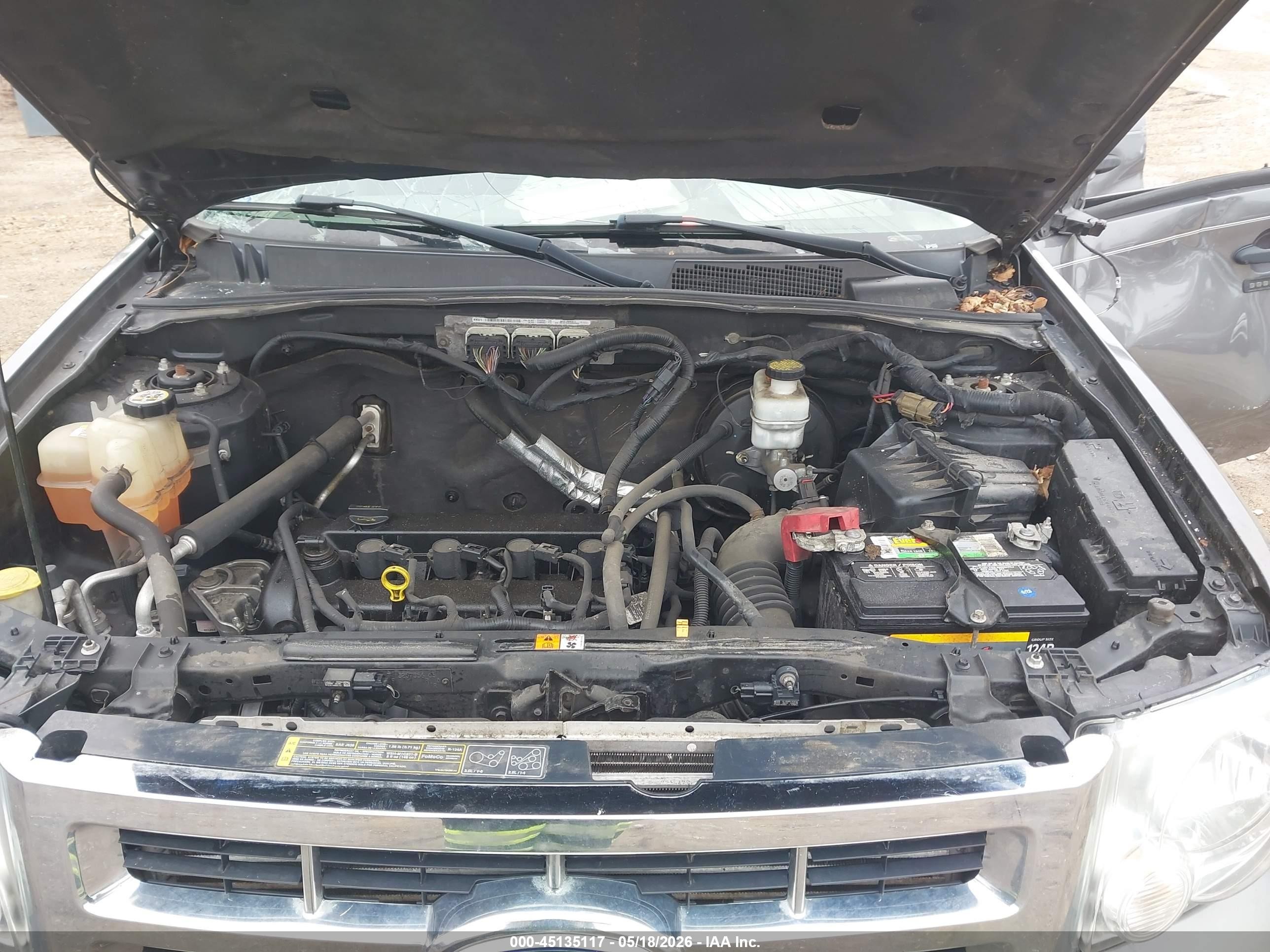 2010 Ford Escape Xlt Серый vin: 1FMCU0D71AKB28841