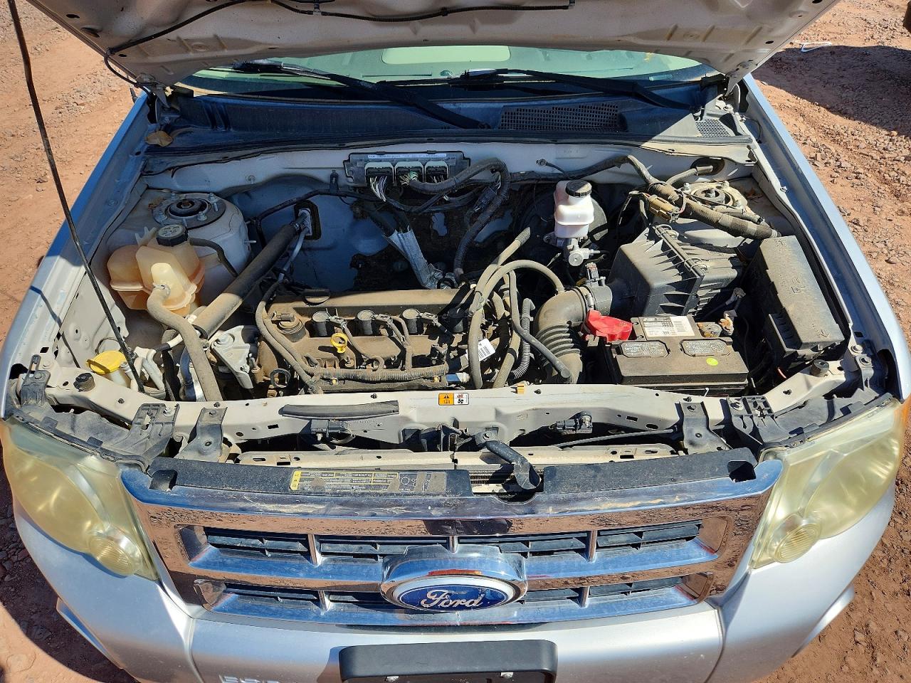 2010 Ford Escape Xlt Silver vin: 1FMCU0D71AKD21328