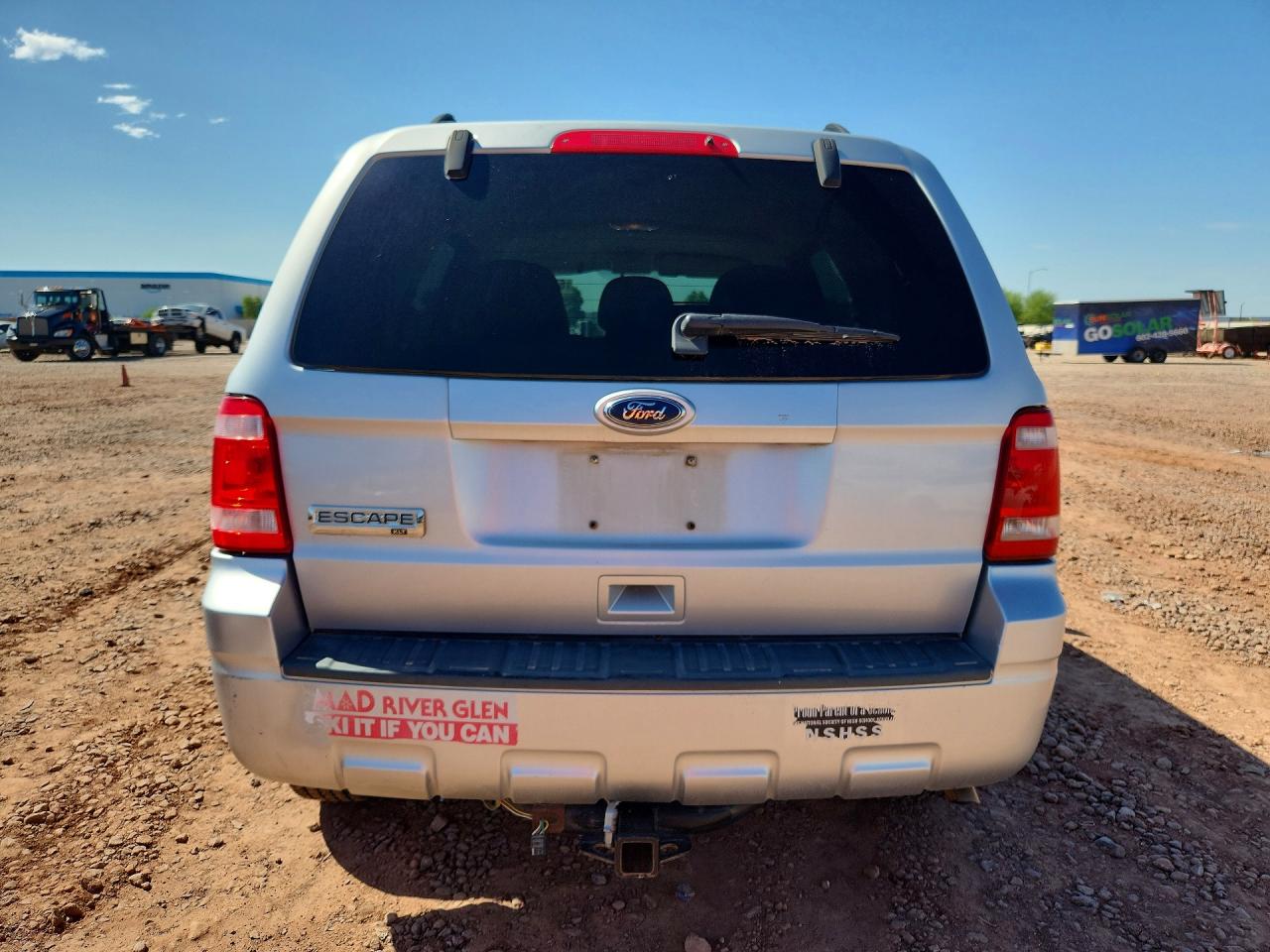 2010 Ford Escape Xlt Silver vin: 1FMCU0D71AKD21328