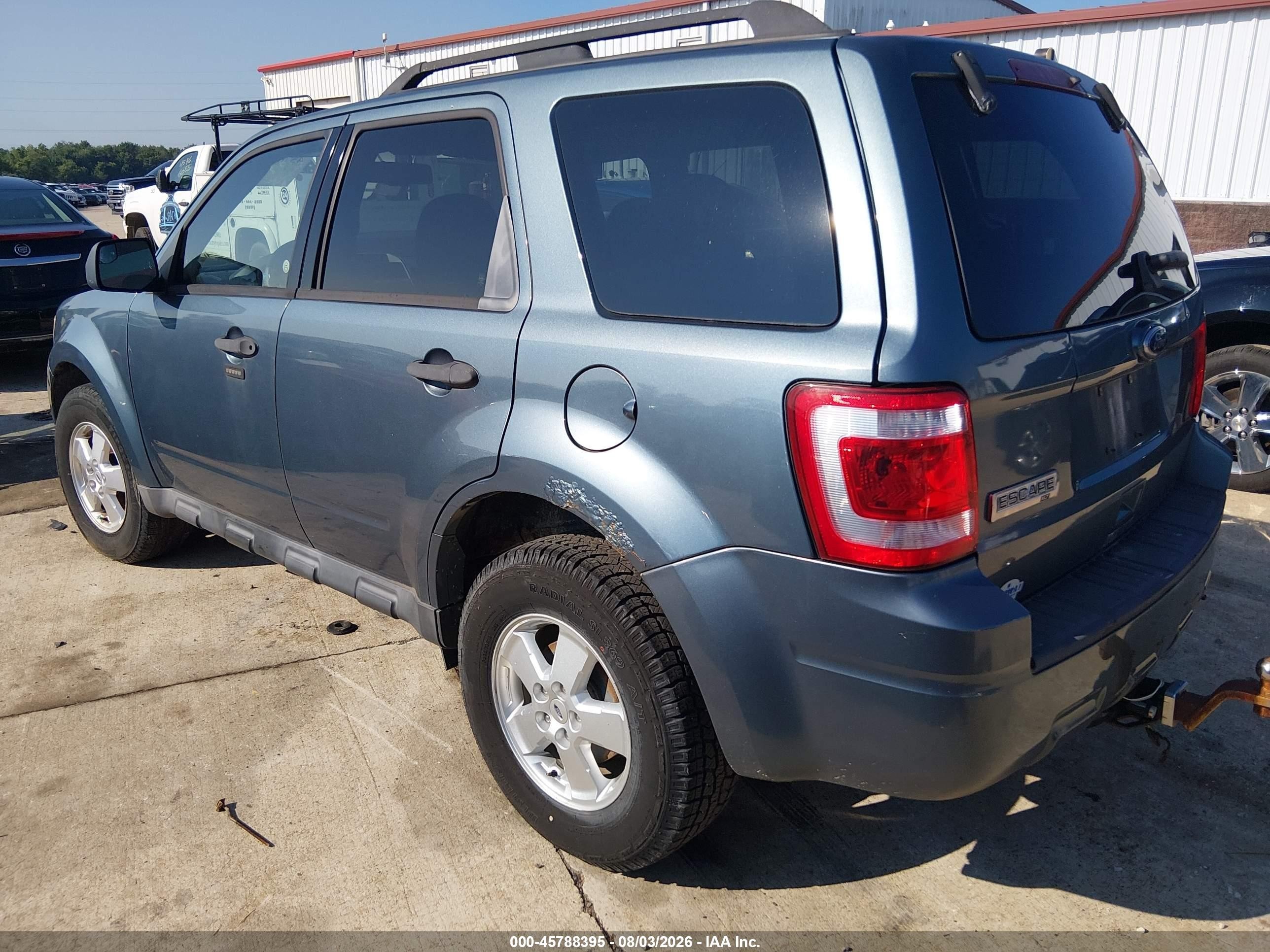 2010 Ford Escape Xlt Teal vin: 1FMCU0D71AKD43491