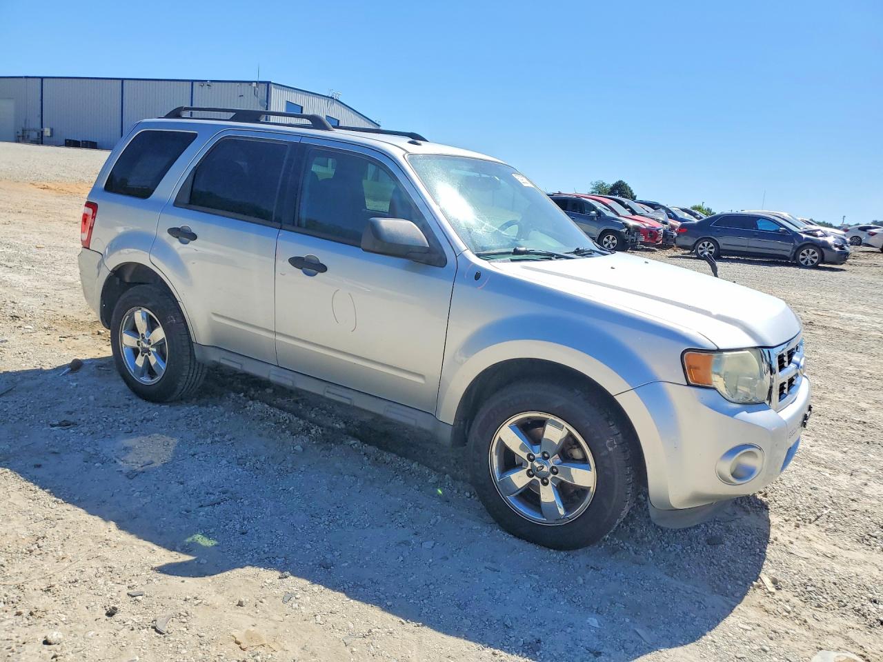 2011 Ford Escape Xlt Silver vin: 1FMCU0D71BKA43192