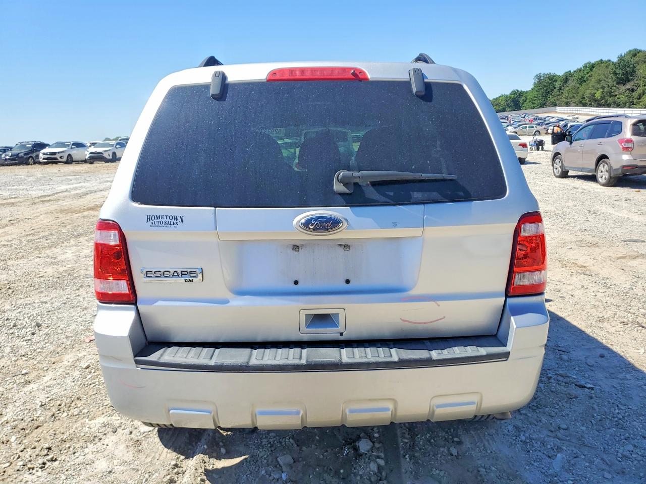 2011 Ford Escape Xlt Silver vin: 1FMCU0D71BKA43192