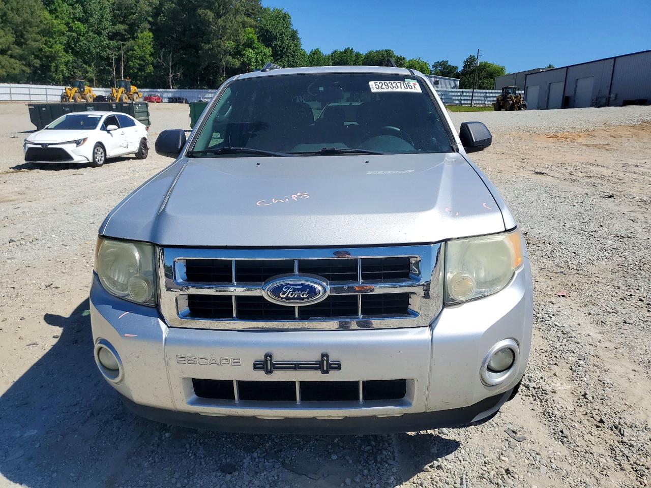 2011 Ford Escape Xlt Silver vin: 1FMCU0D71BKA43192
