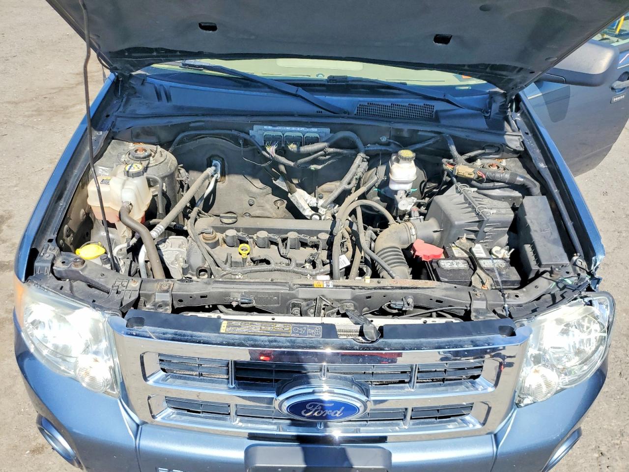 2011 Ford Escape Xlt Blue vin: 1FMCU0D71BKB57015