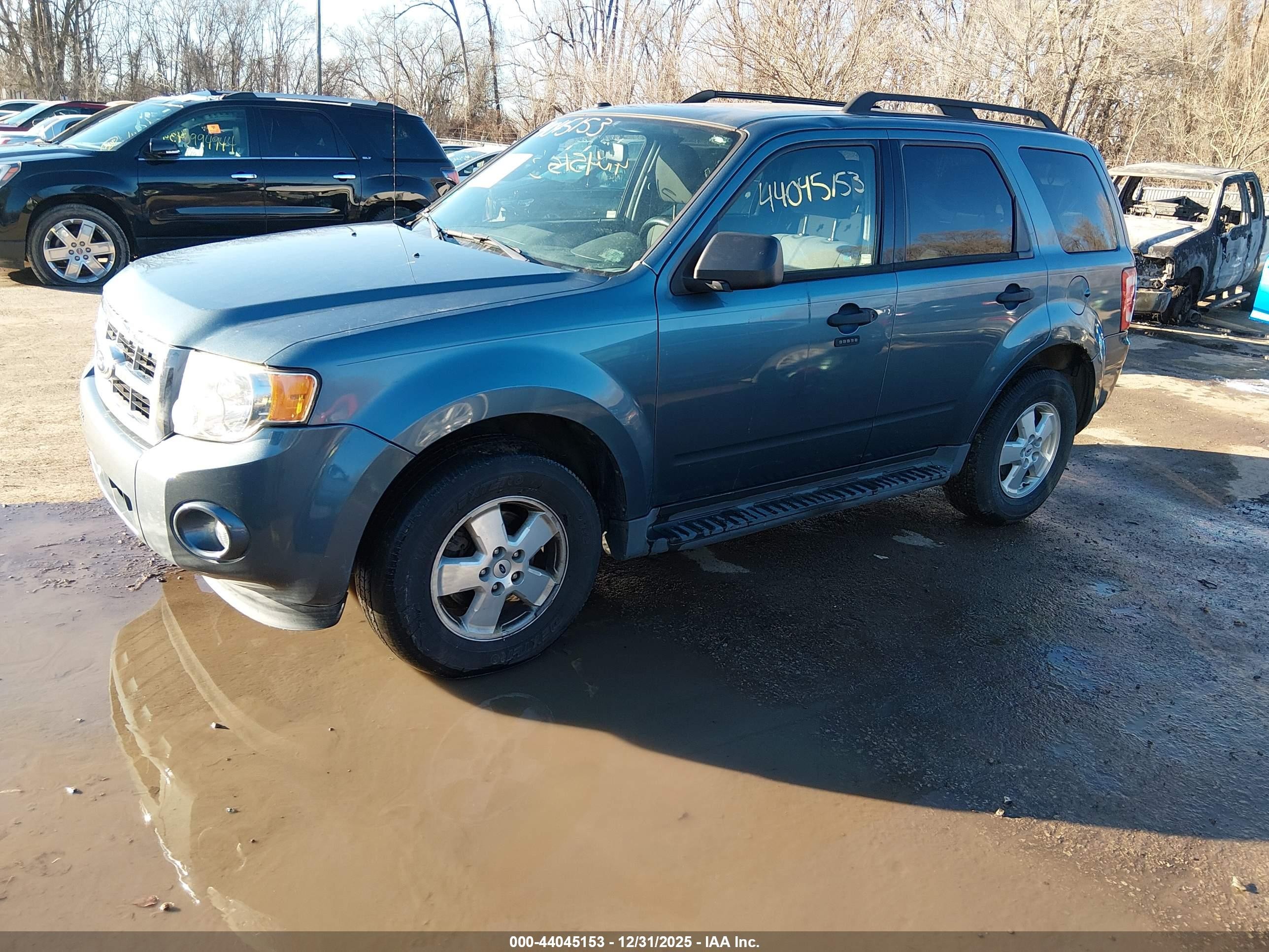 2012 Ford Escape Xlt Синий vin: 1FMCU0D71CKA34753