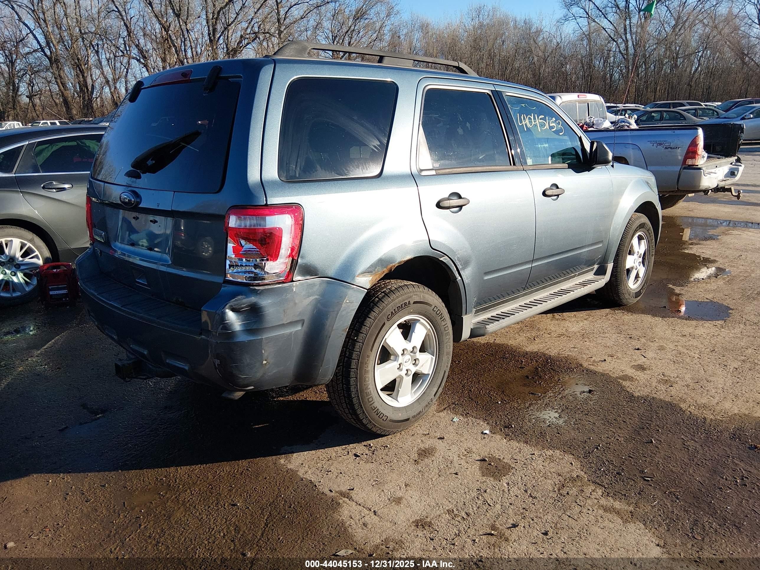 2012 Ford Escape Xlt Синий vin: 1FMCU0D71CKA34753