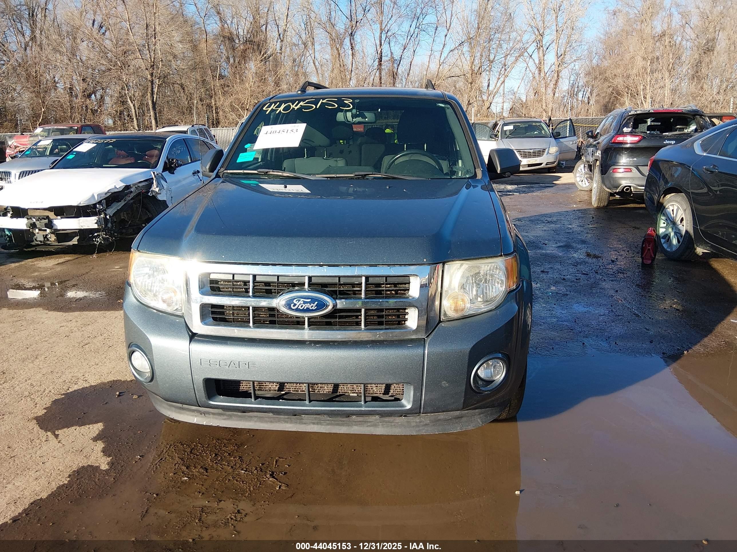 2012 Ford Escape Xlt Синий vin: 1FMCU0D71CKA34753