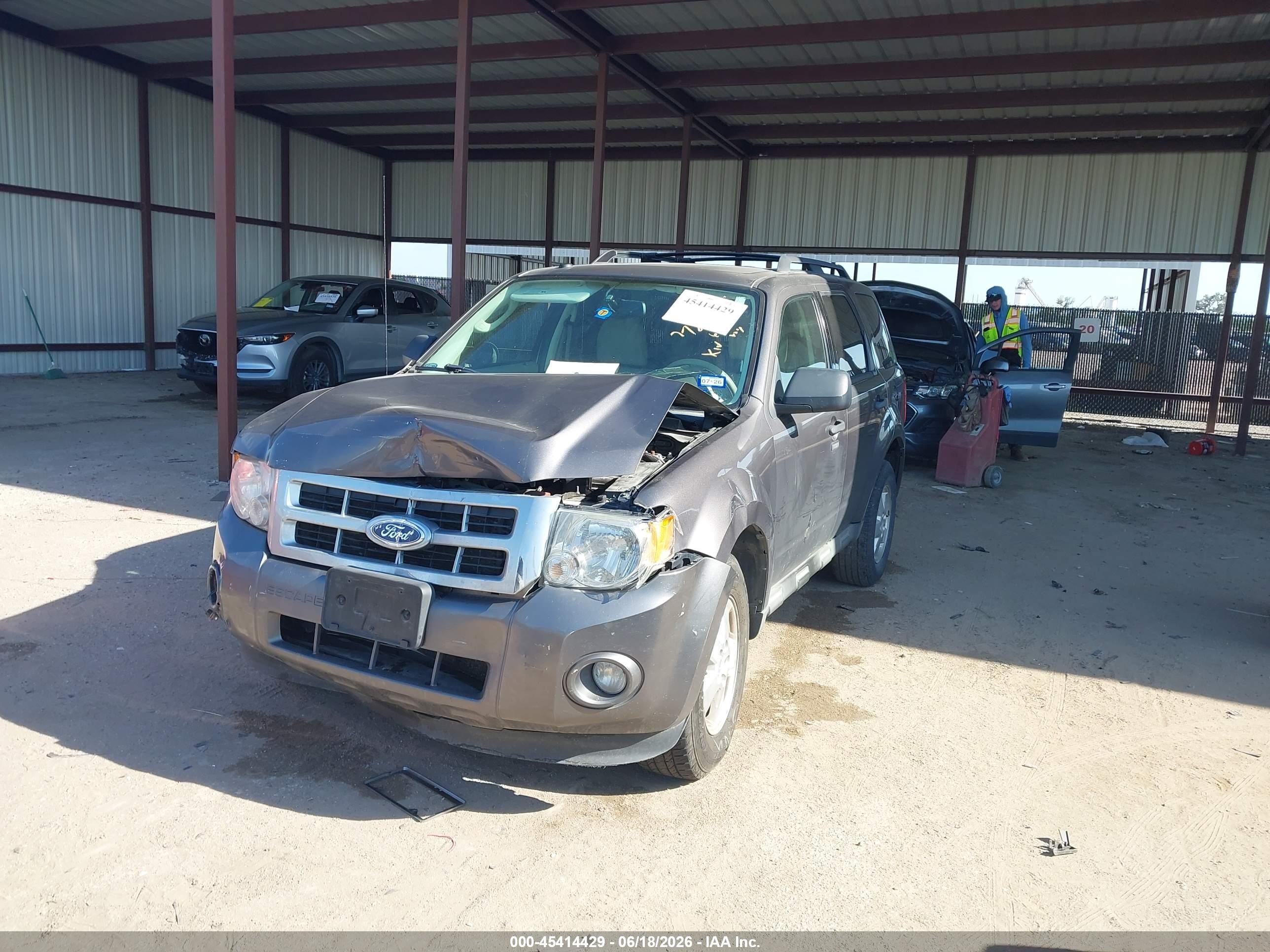 2012 Ford Escape Xlt Gray vin: 1FMCU0D71CKA57417