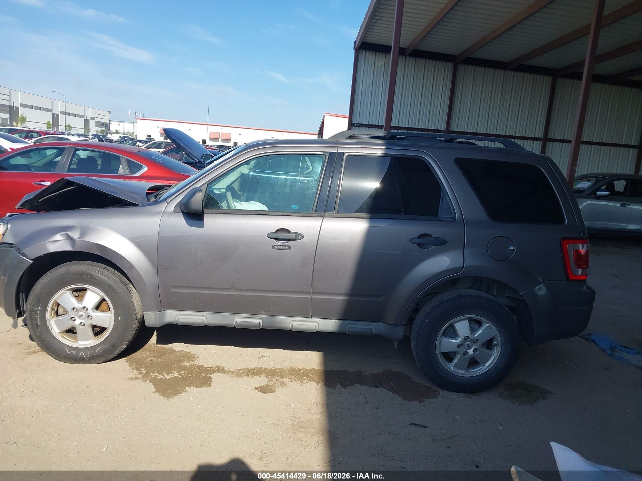 2012 Ford Escape Xlt Gray vin: 1FMCU0D71CKA57417
