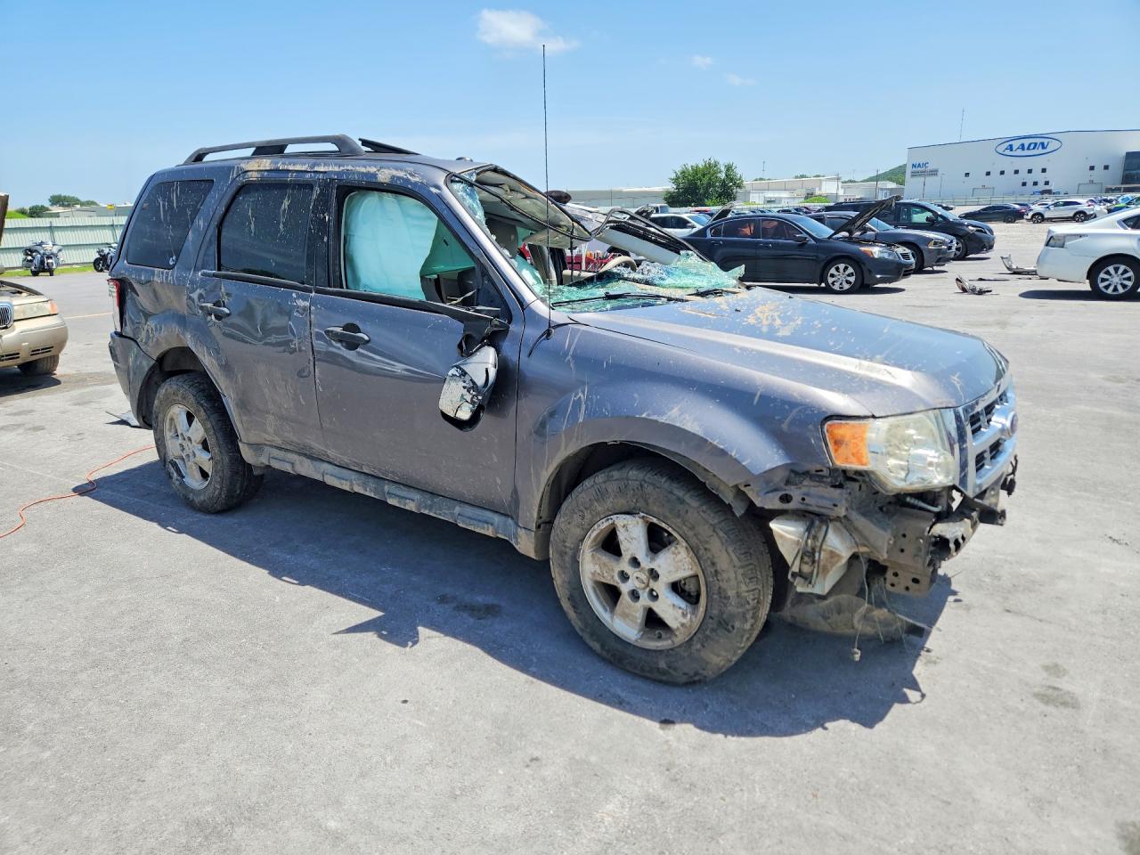 2012 Ford Escape Xlt Gray vin: 1FMCU0D71CKA74878