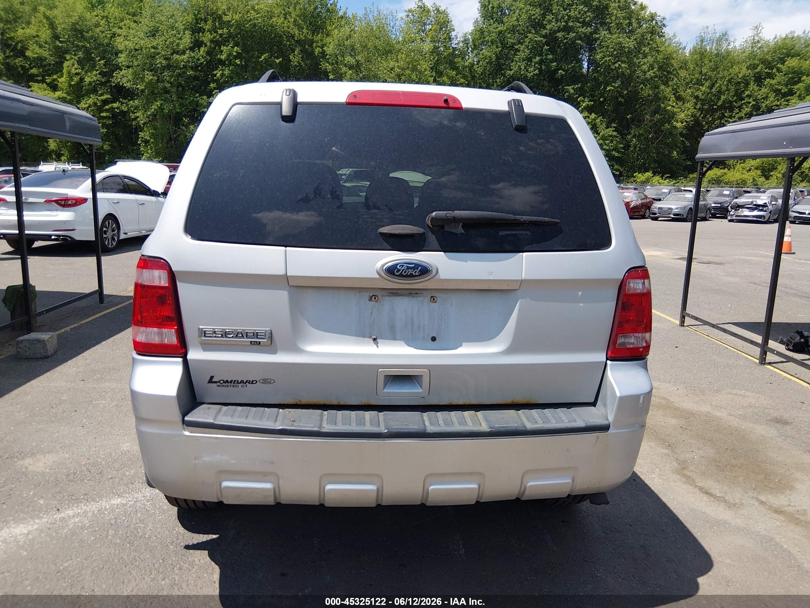 2012 Ford Escape Xlt Gray vin: 1FMCU0D71CKB05501