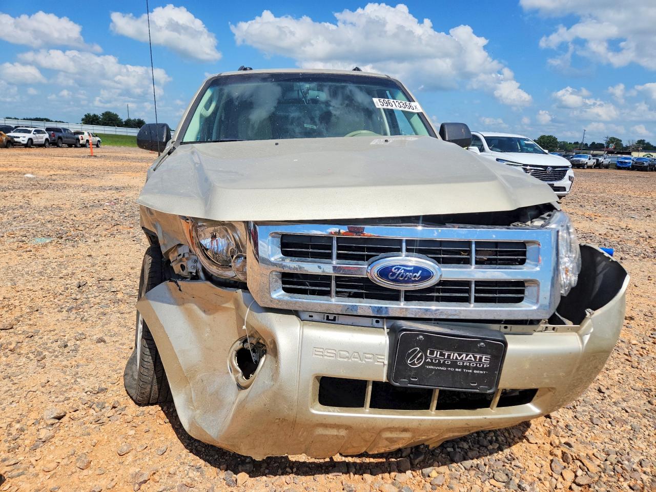 2012 Ford Escape Xlt Beige vin: 1FMCU0D71CKB39017