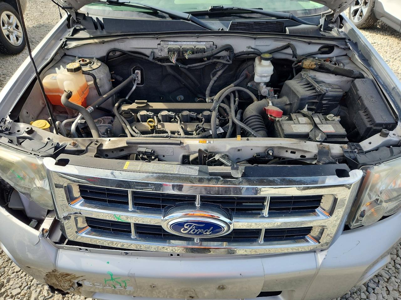 2012 Ford Escape Xlt White vin: 1FMCU0D71CKB57775