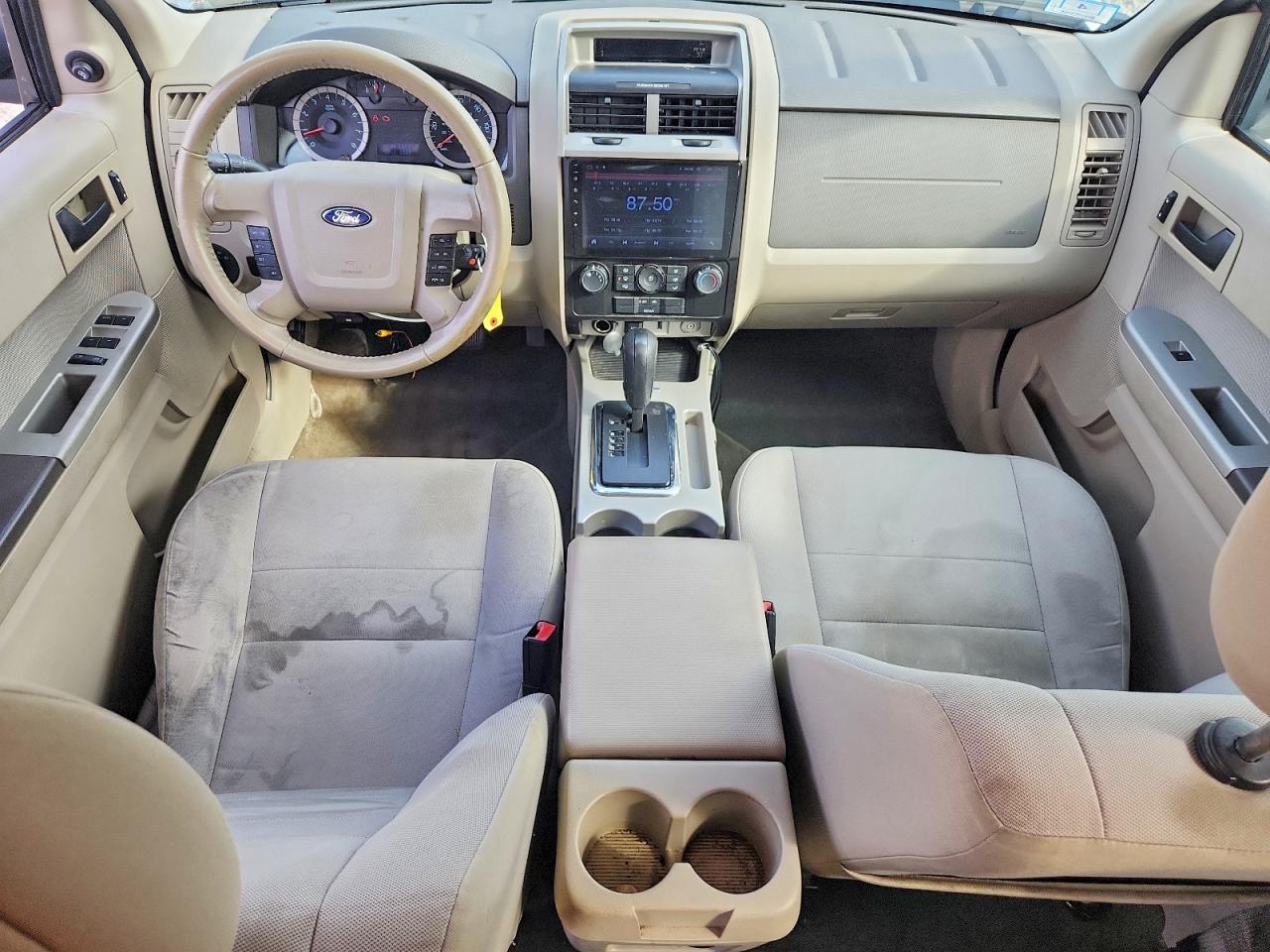 2012 Ford Escape Xlt White vin: 1FMCU0D71CKB57775