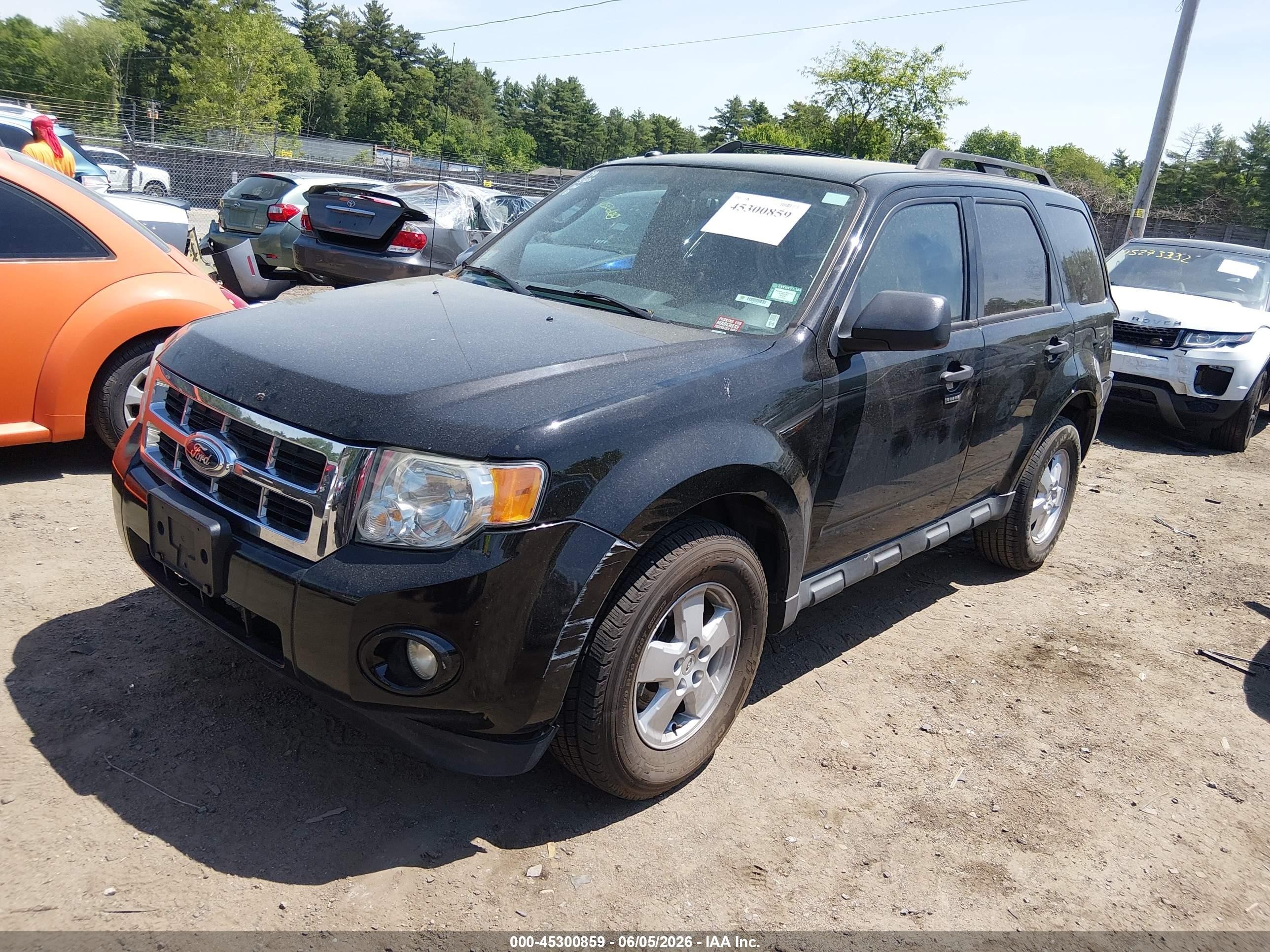 2012 Ford Escape Xlt Black vin: 1FMCU0D71CKB86595
