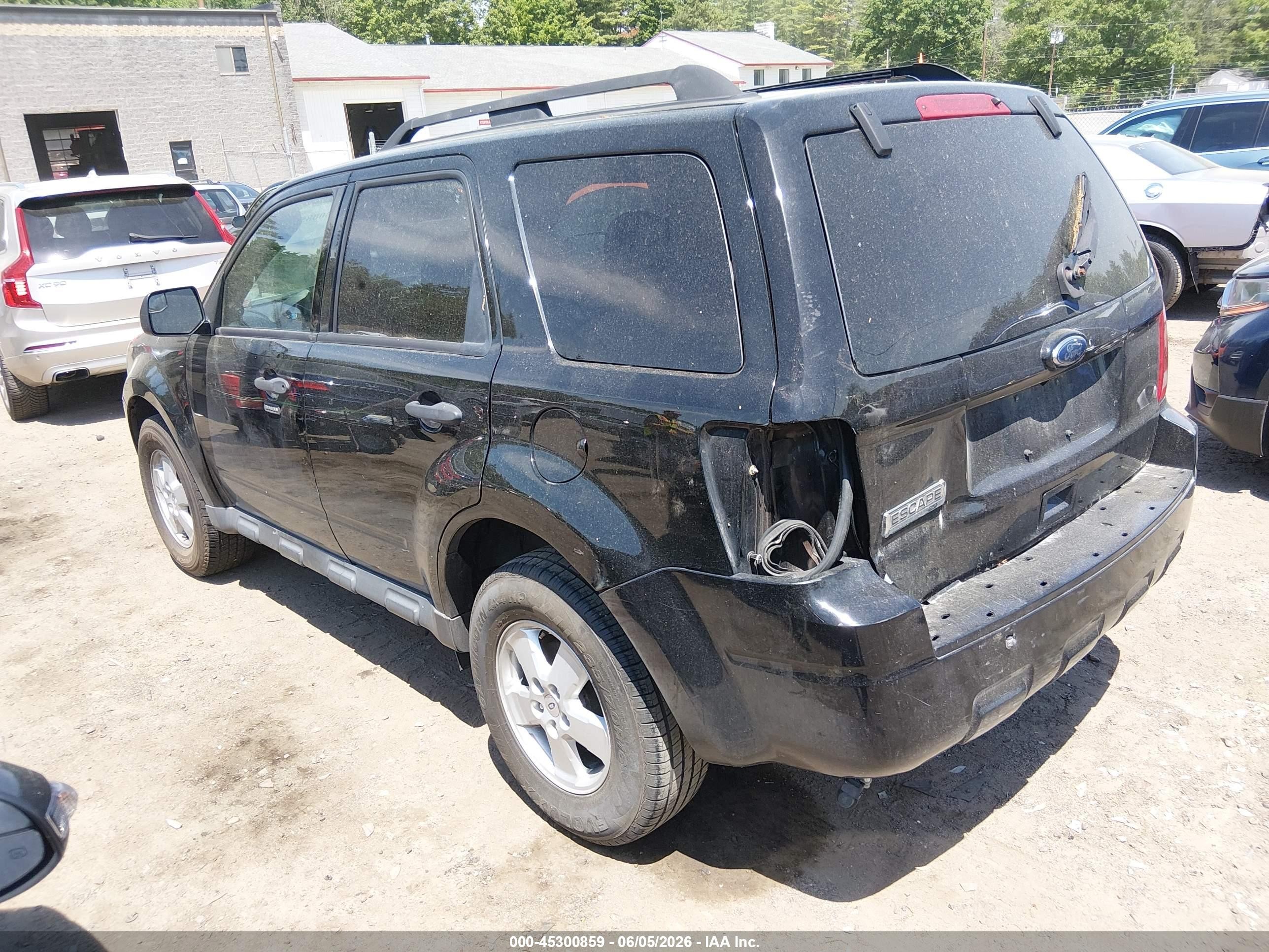 2012 Ford Escape Xlt Black vin: 1FMCU0D71CKB86595