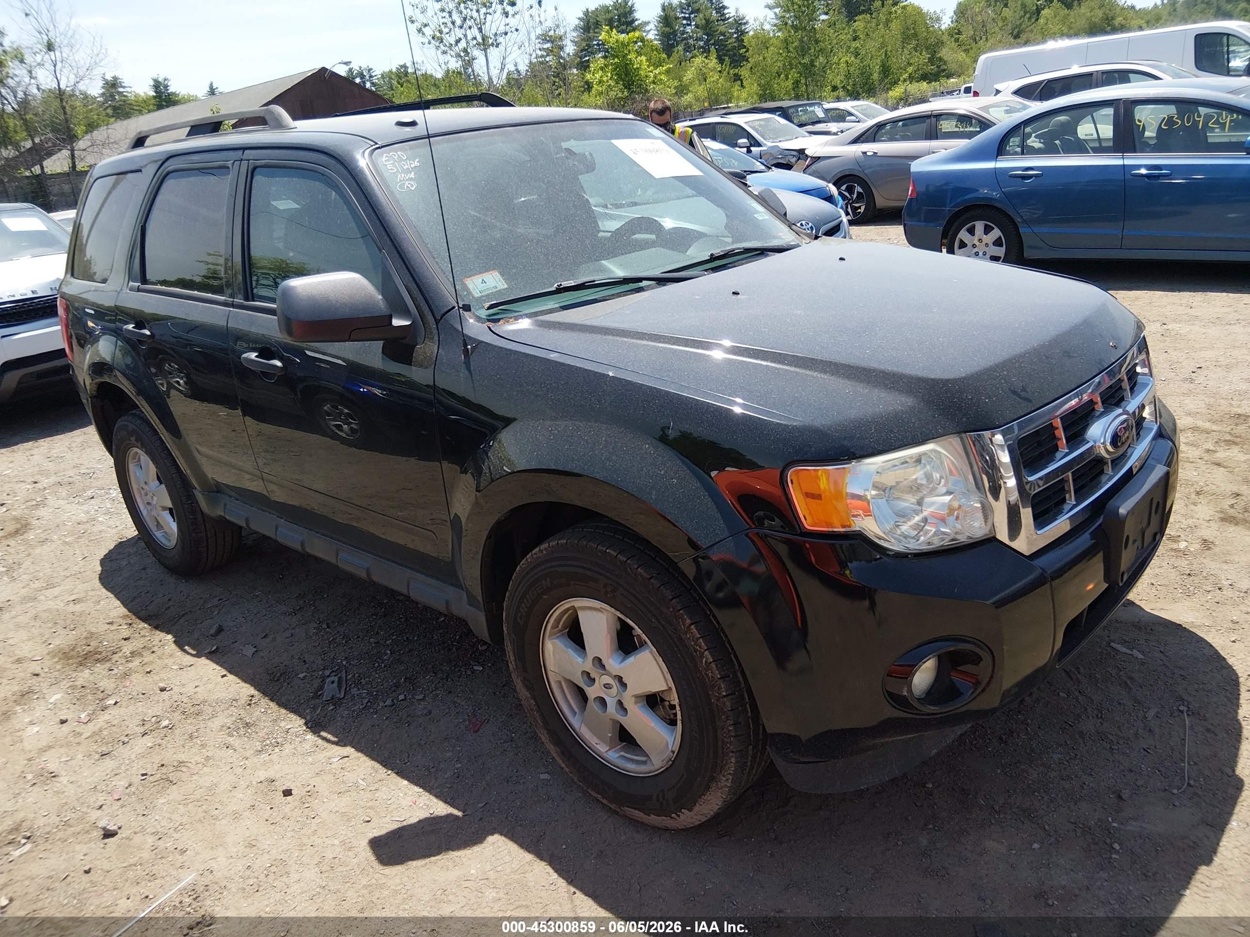2012 Ford Escape Xlt Черный vin: 1FMCU0D71CKB86595