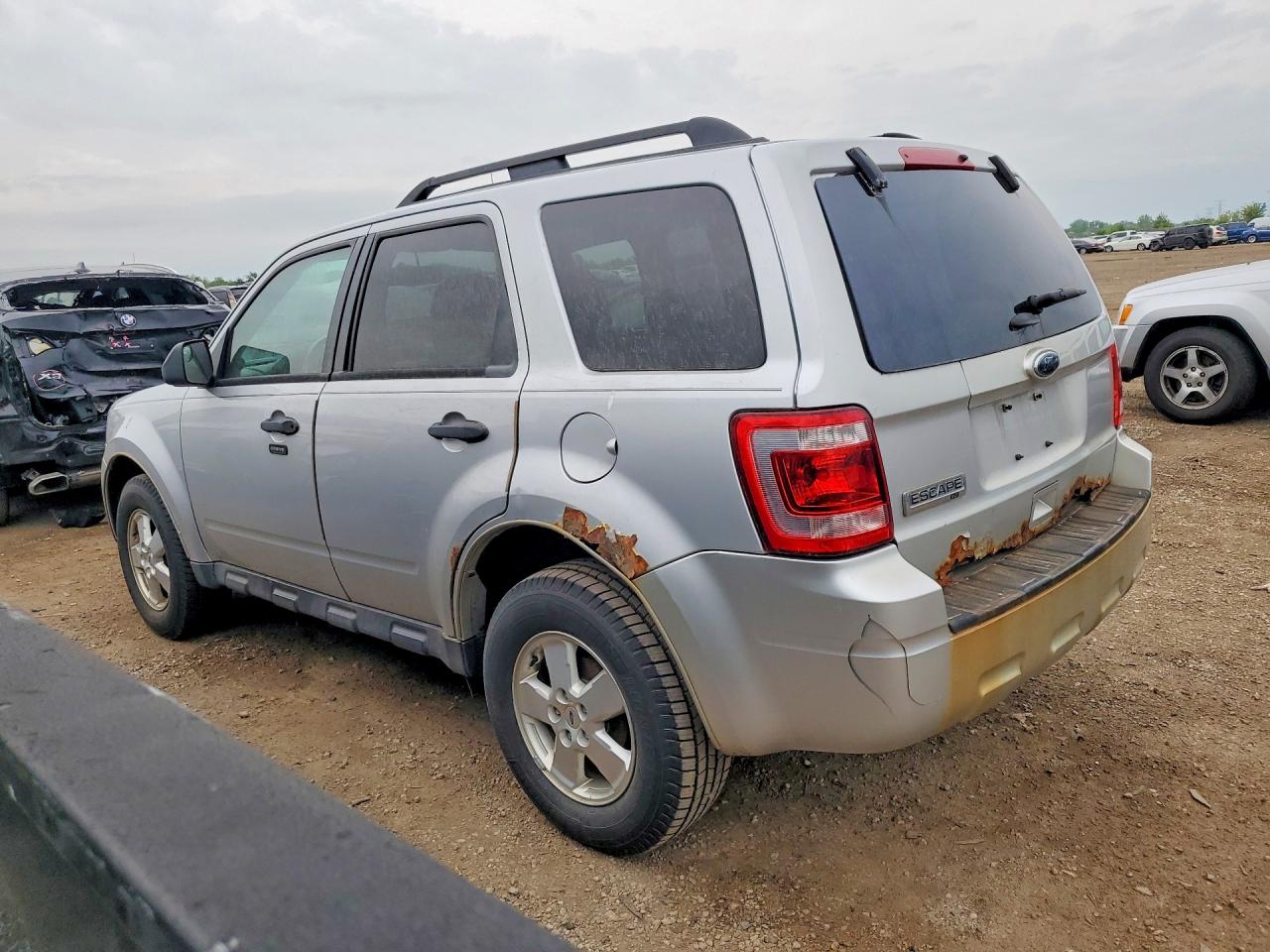 2012 Ford Escape Xlt Серебряный vin: 1FMCU0D71CKC01984