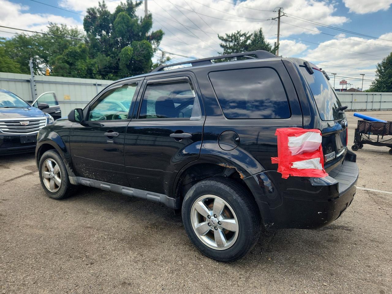 2012 Ford Escape Xlt Black vin: 1FMCU0D71CKC78824