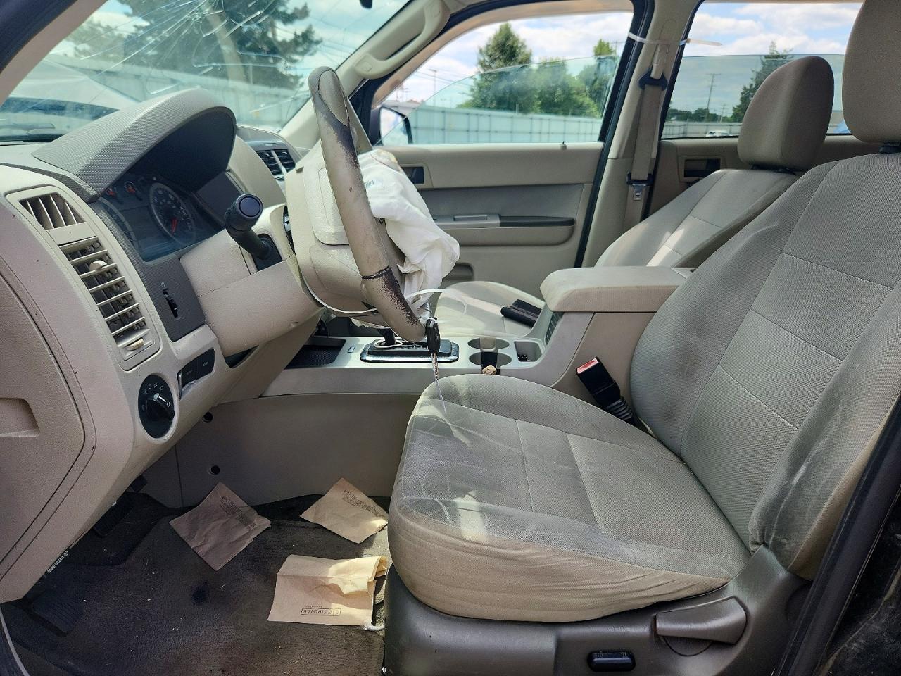 2012 Ford Escape Xlt Black vin: 1FMCU0D71CKC78824