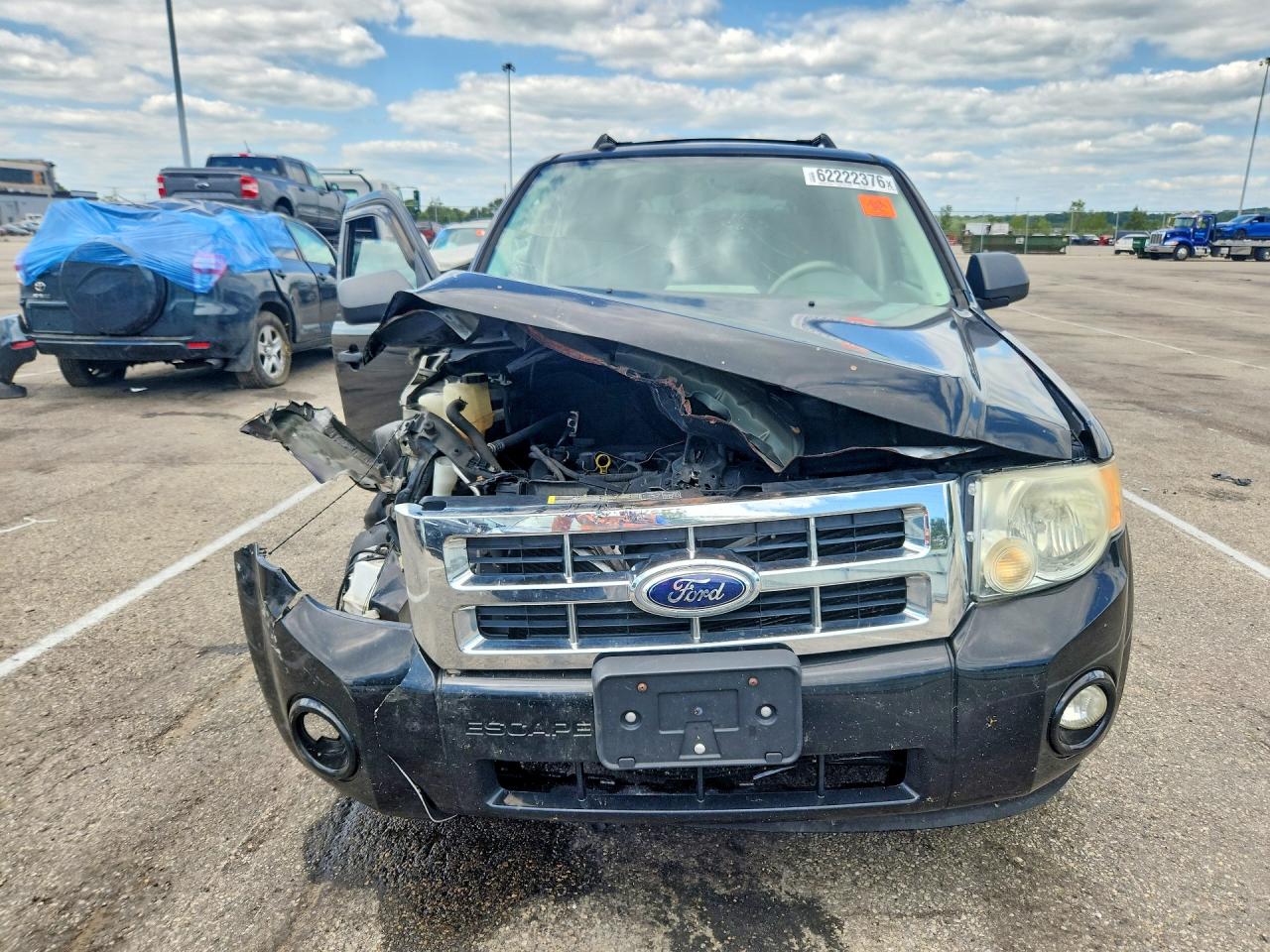 2012 Ford Escape Xlt Black vin: 1FMCU0D71CKC78824
