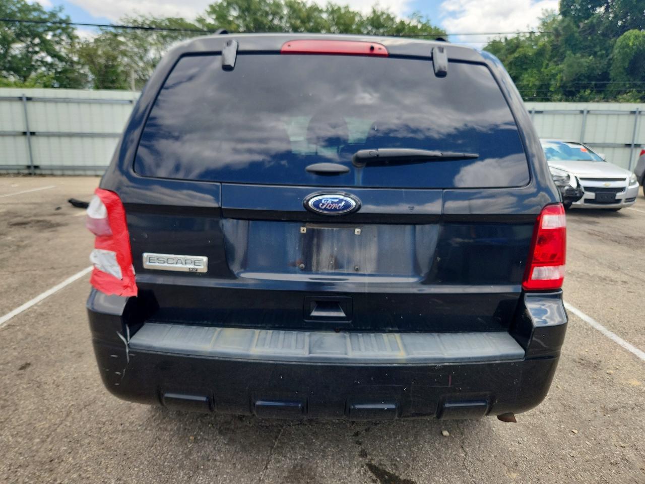 2012 Ford Escape Xlt Black vin: 1FMCU0D71CKC78824
