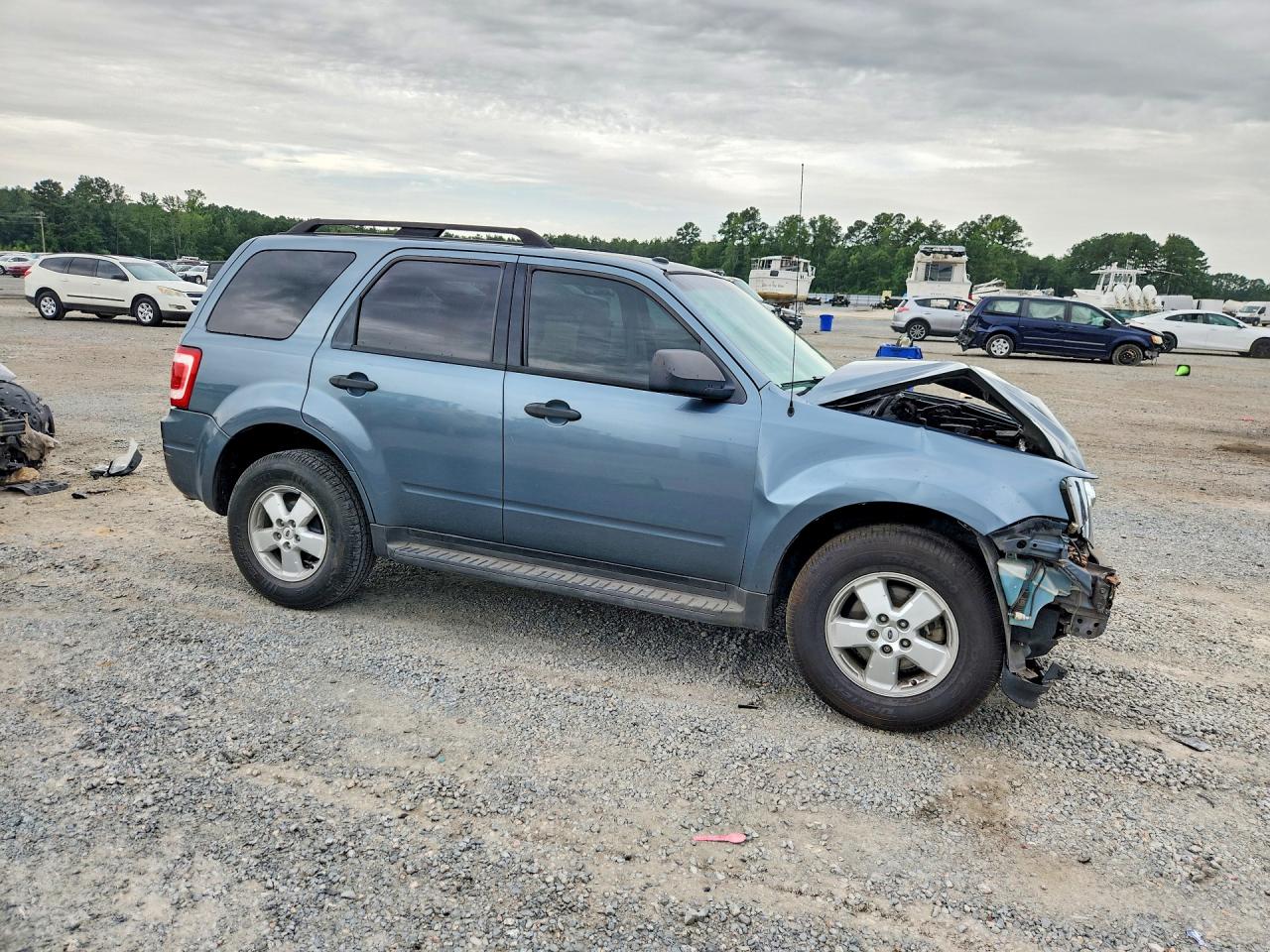 2010 Ford Escape Xlt Blue vin: 1FMCU0D72AKA34158