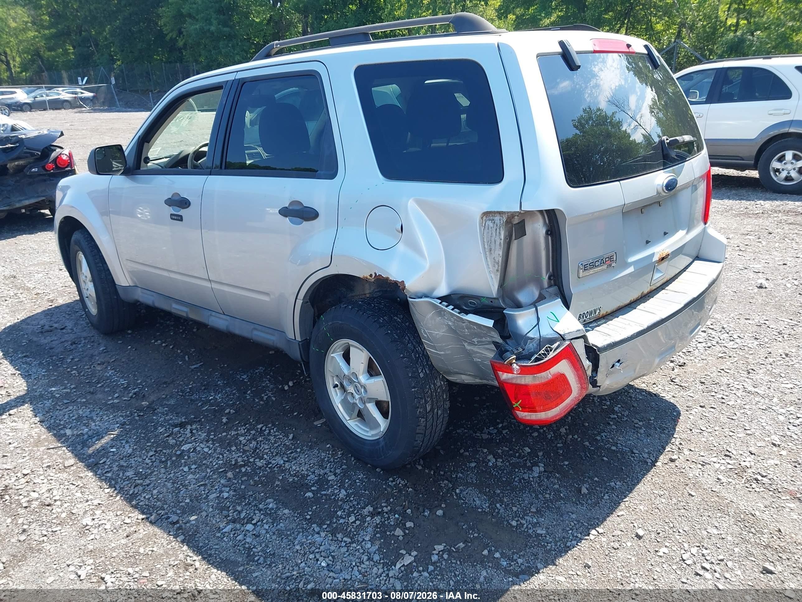 2010 Ford Escape Xlt Gray vin: 1FMCU0D72AKA93484
