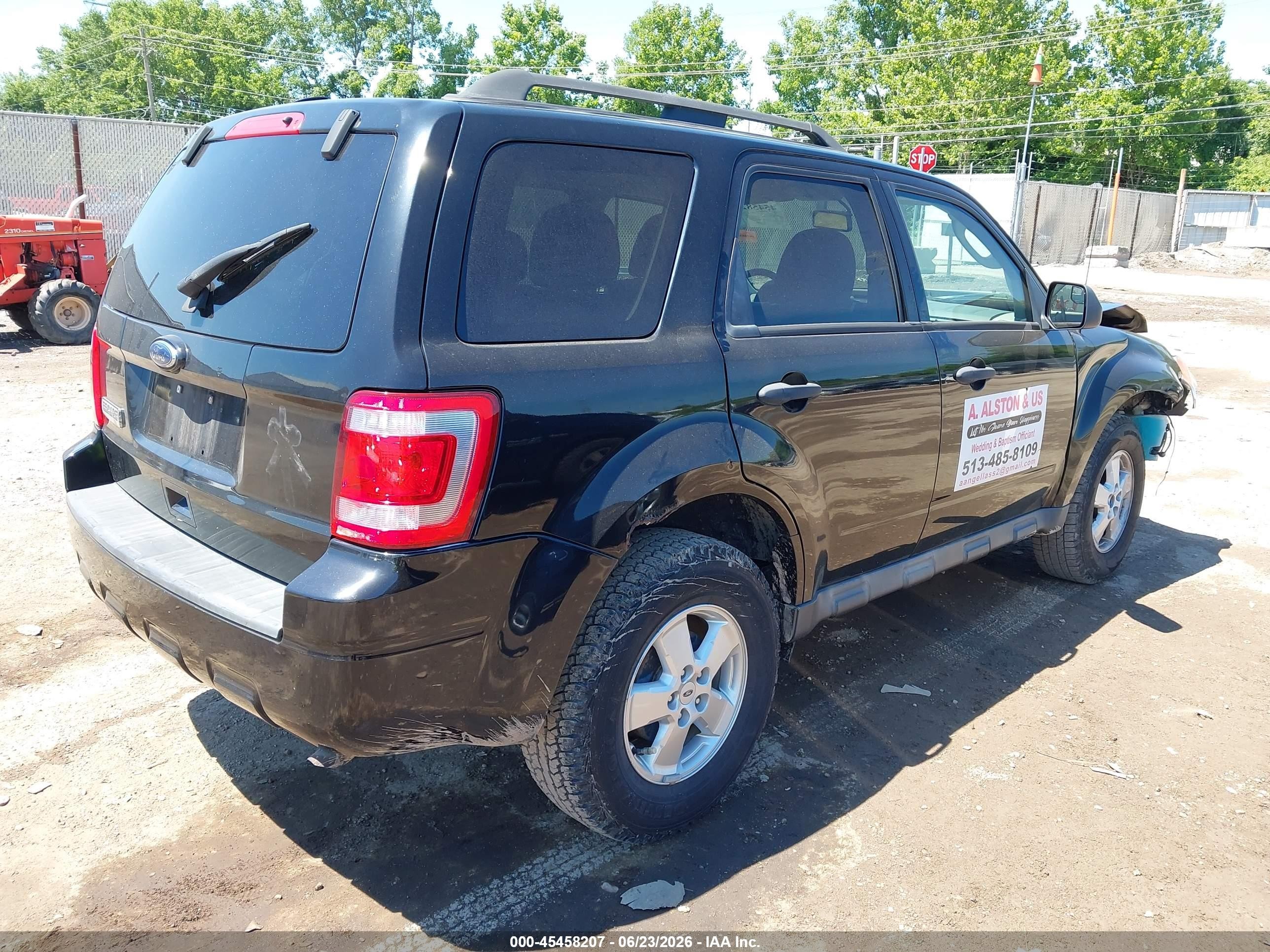 2010 Ford Escape Xlt Black vin: 1FMCU0D72AKB30887