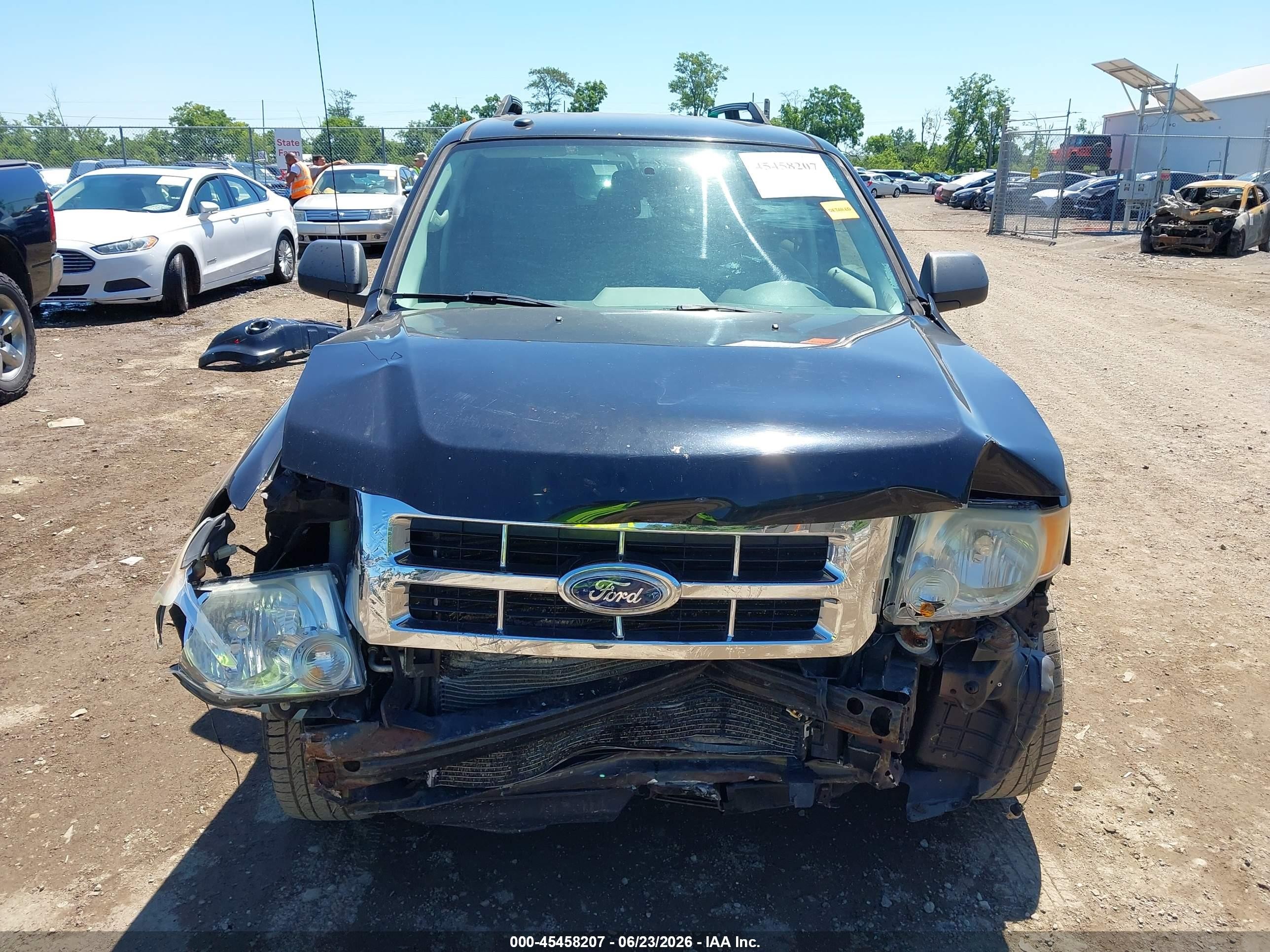 2010 Ford Escape Xlt Black vin: 1FMCU0D72AKB30887