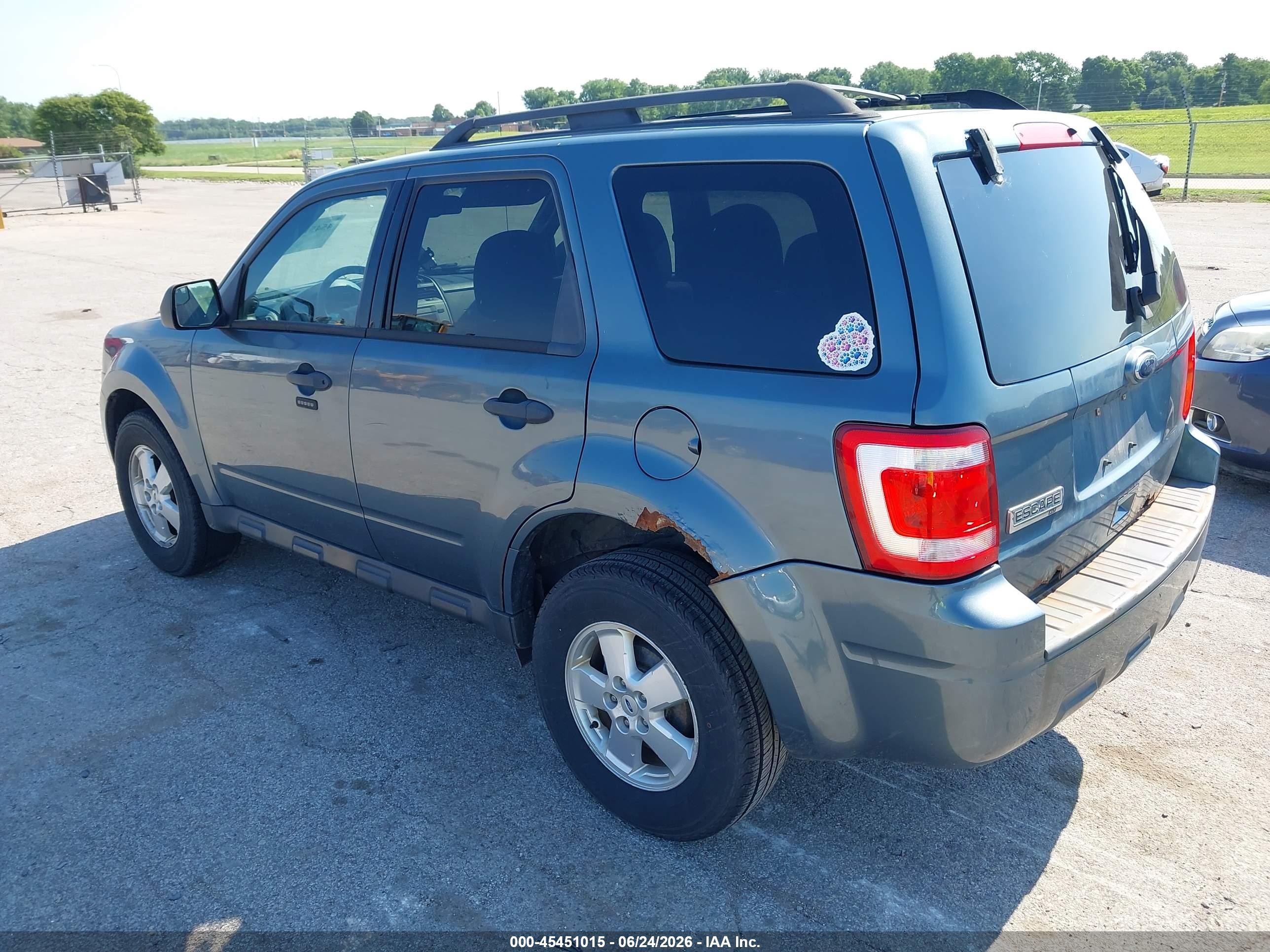 2010 Ford Escape Xlt Blue vin: 1FMCU0D72AKC41214