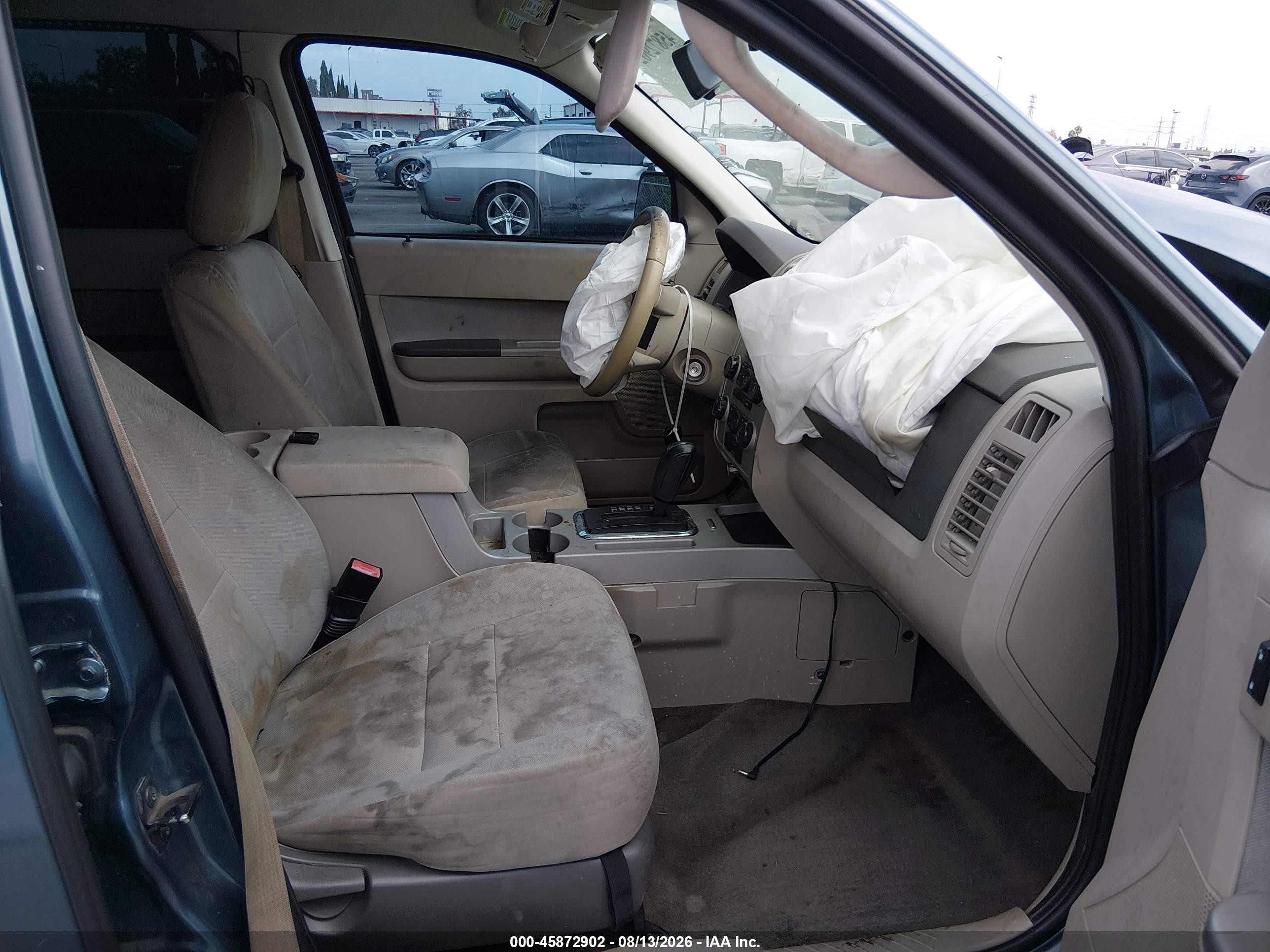 2010 Ford Escape Xlt Blue vin: 1FMCU0D72AKC61902